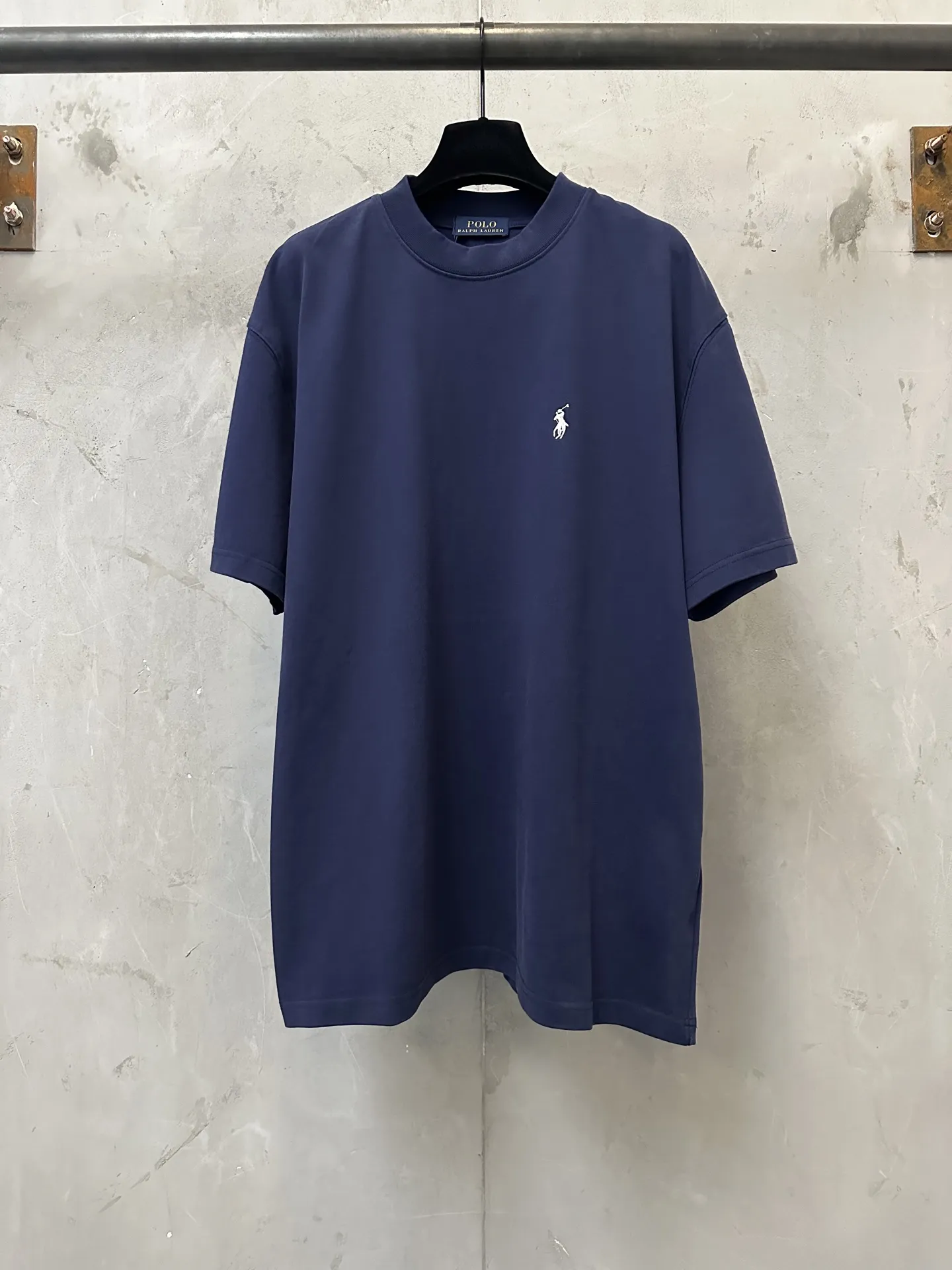 Embroidered Logo Heavyweight Cotton T-Shirt D19011587