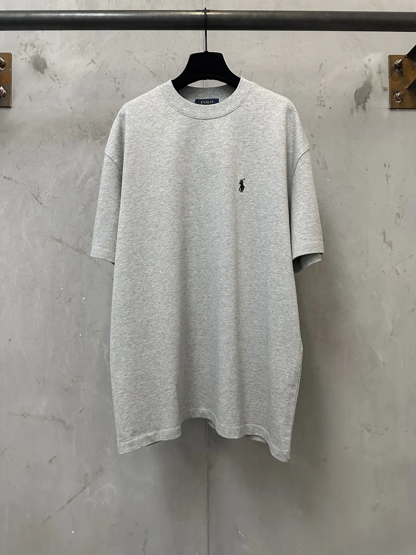 Embroidered Logo Heavyweight Cotton T-Shirt D19011586