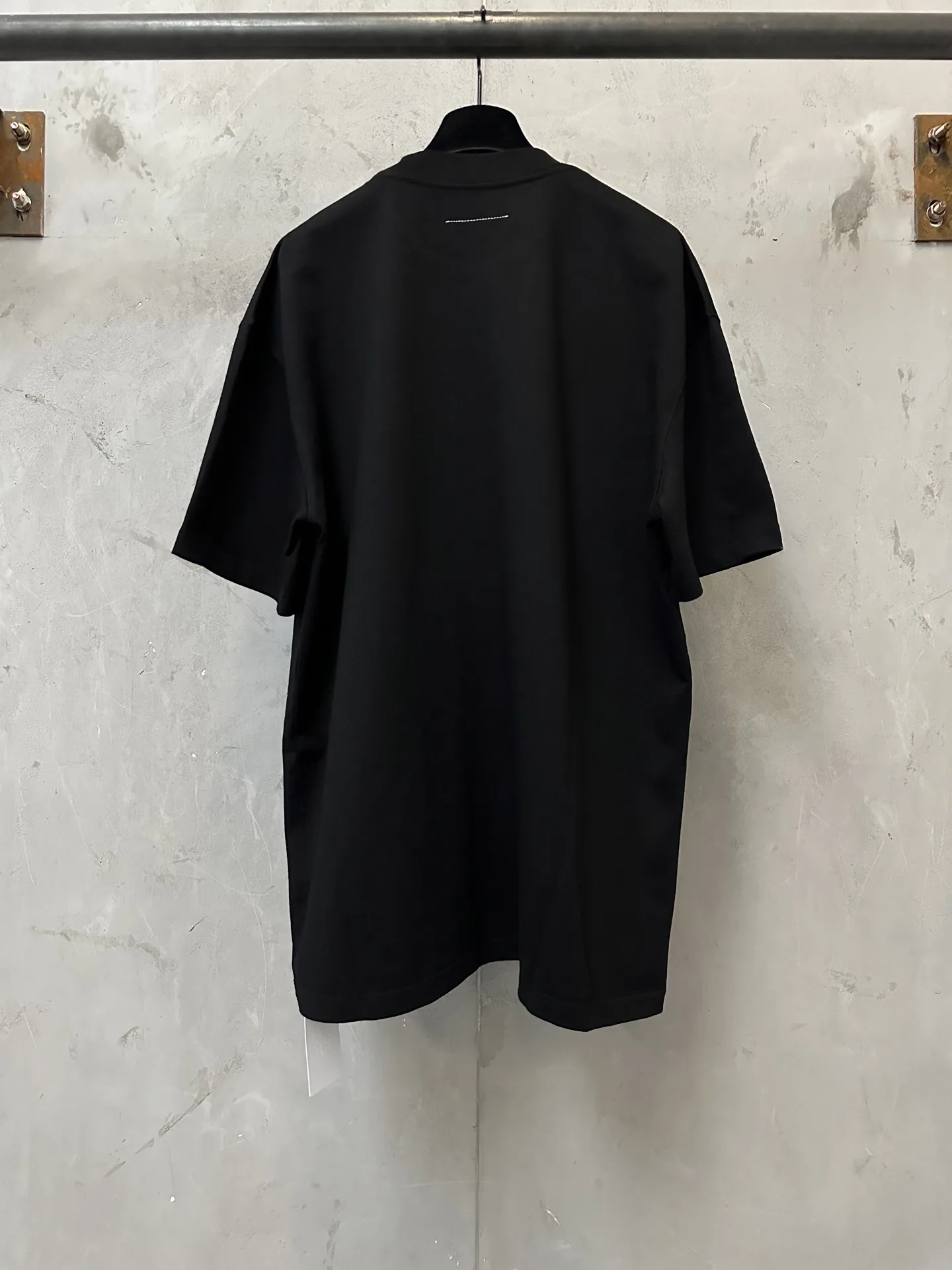 MM6 Maison Margiela Handwritten Logo Cotton T-Shirt D19011583 — view 2