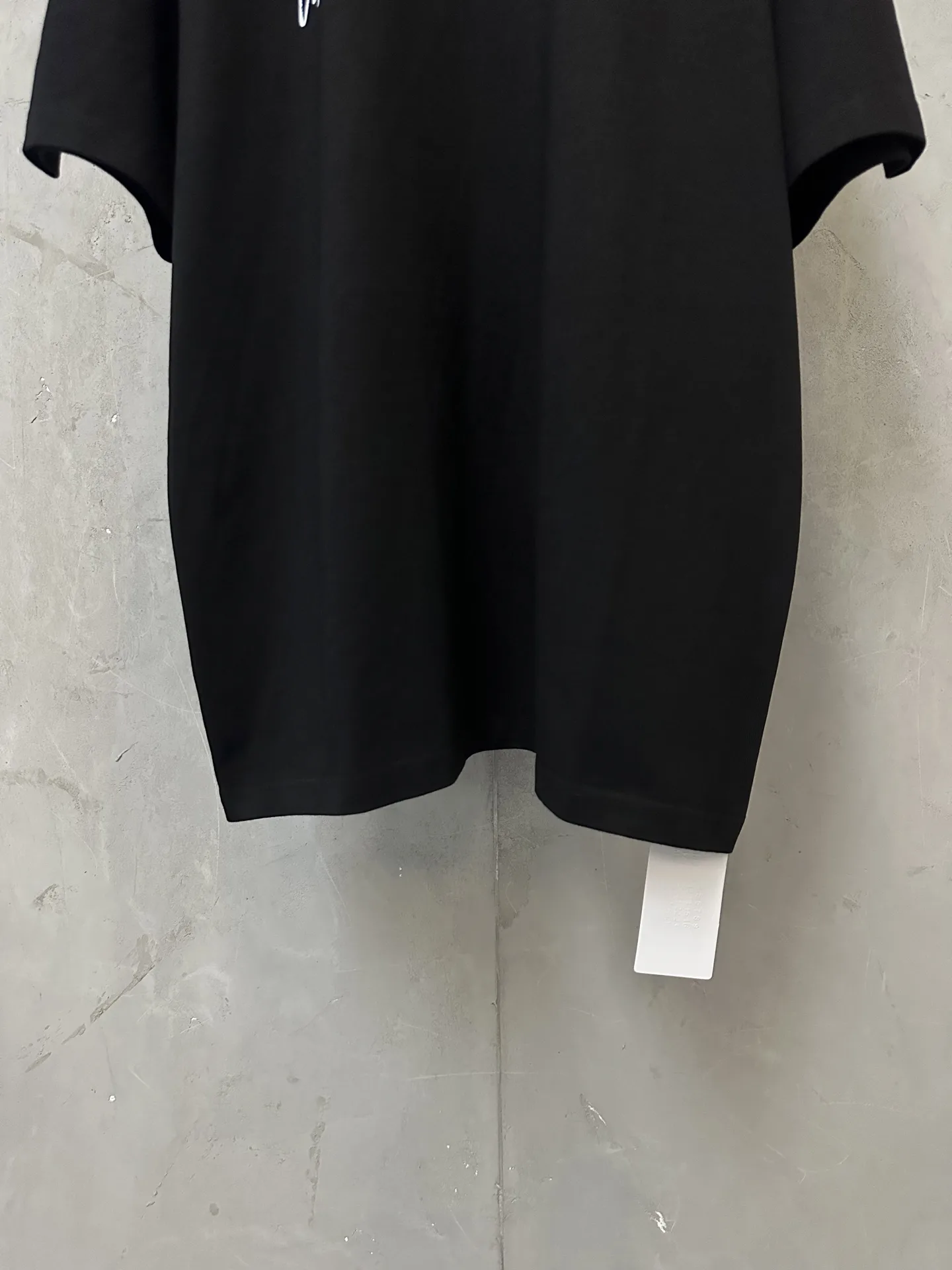 MM6 Maison Margiela Handwritten Logo Cotton T-Shirt D19011583 — view 4
