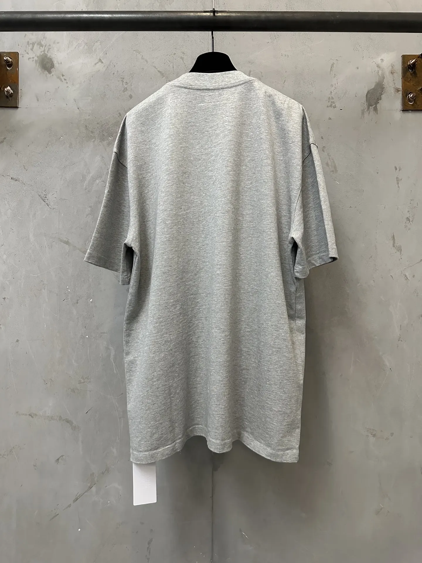 MM6 Handwritten Logo Heavyweight Cotton T-Shirt D19011582 — view 2