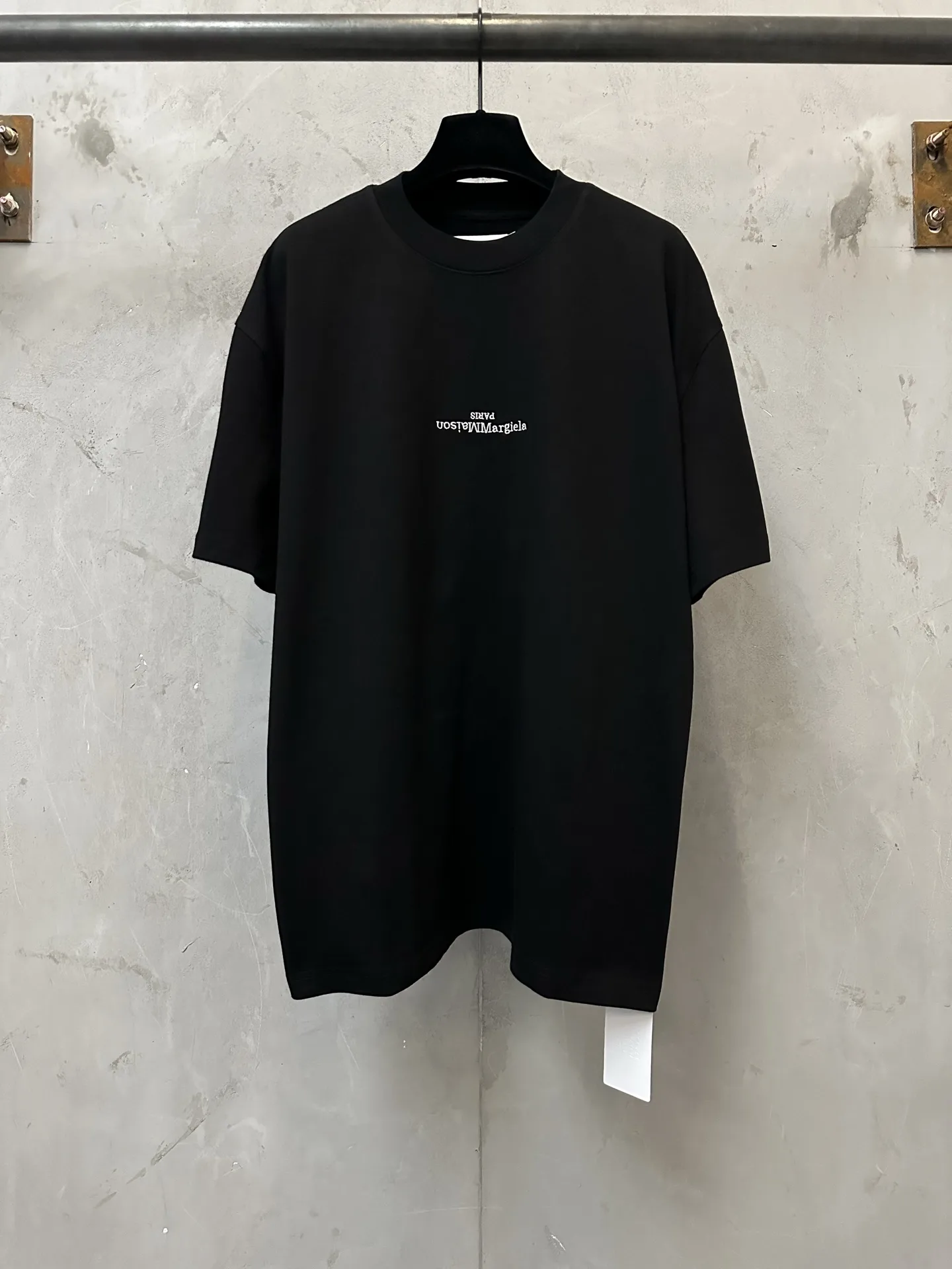 MM6 Maison Margiela Logo Embroidered Heavyweight T-Shirt D19011572
