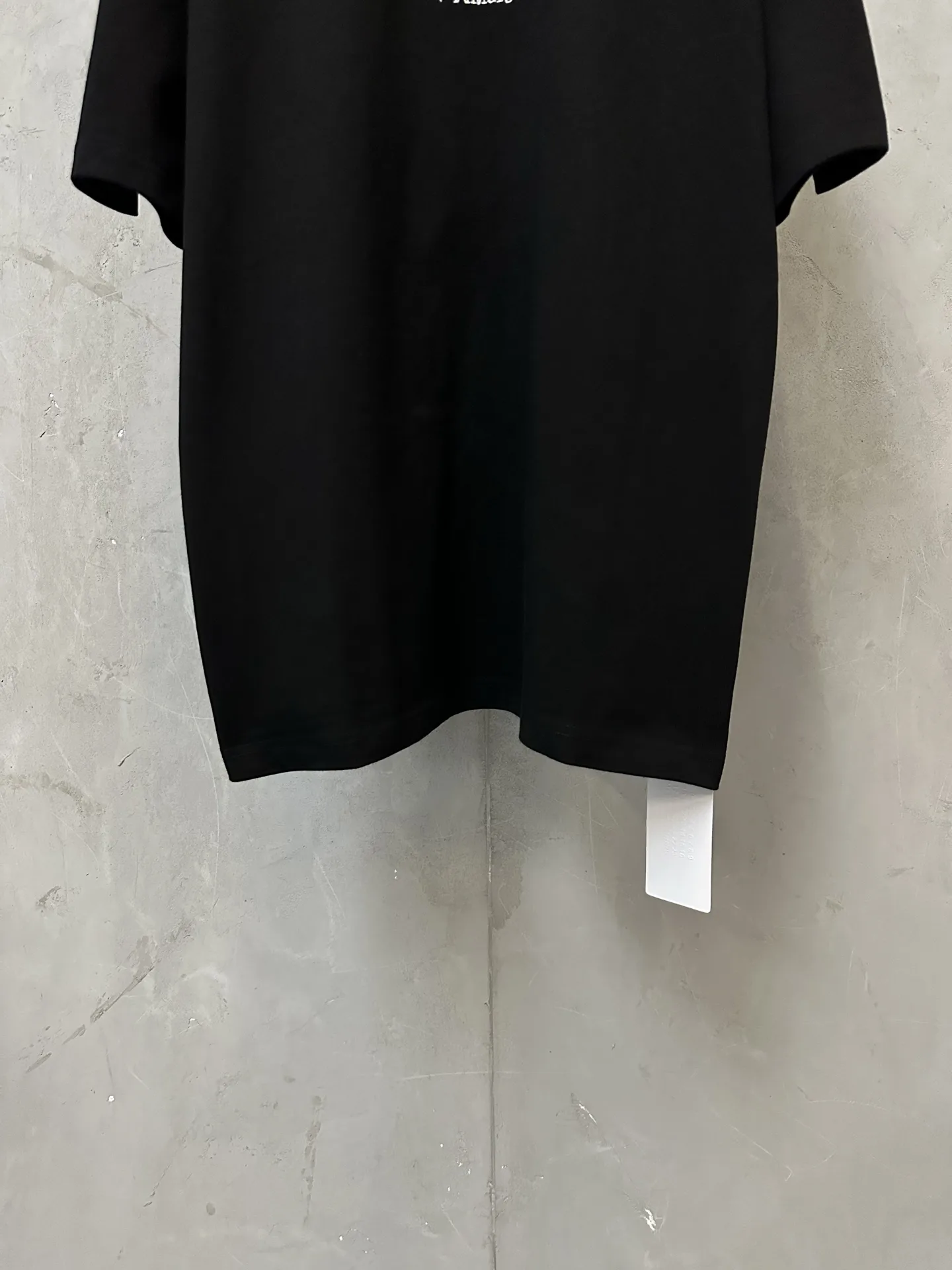 MM6 Maison Margiela Logo Embroidered Heavyweight T-Shirt D19011572 — view 4