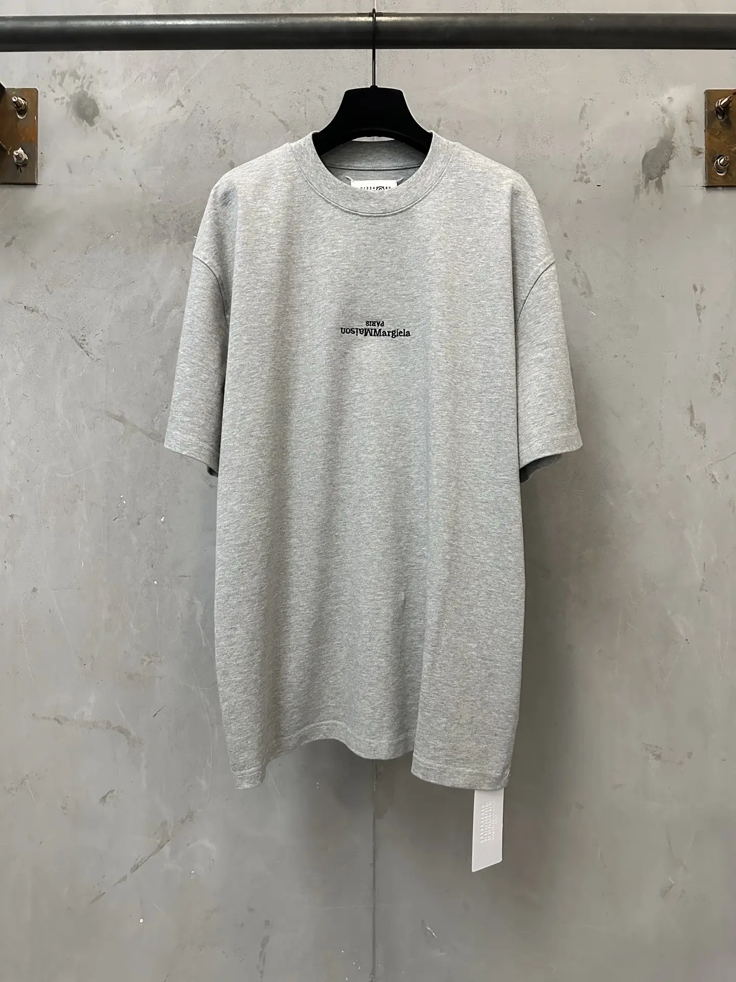 Logo Embroidered Heavyweight Cotton T-Shirt D19011573