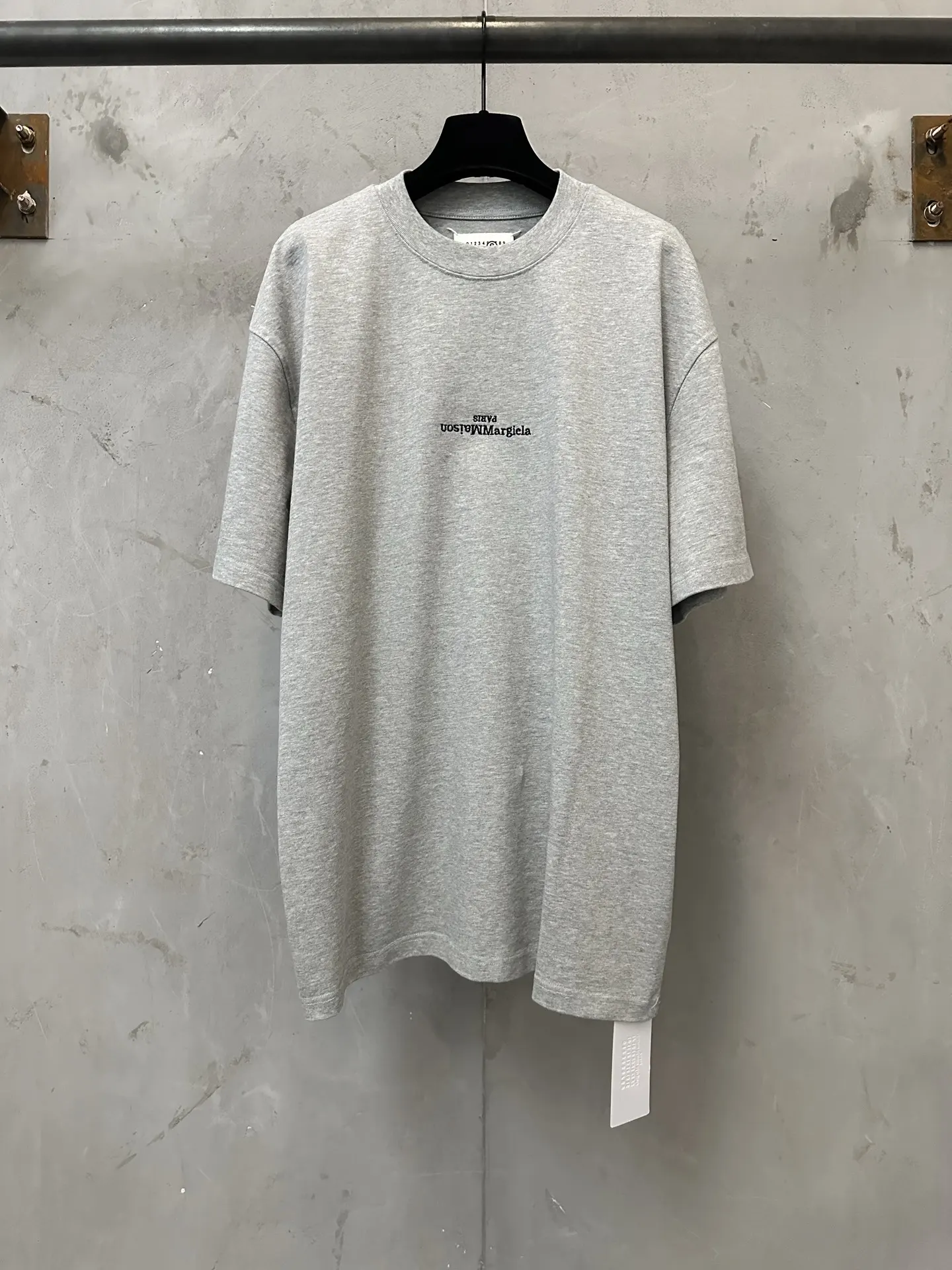Logo Embroidered Heavyweight Cotton T-Shirt D19011573