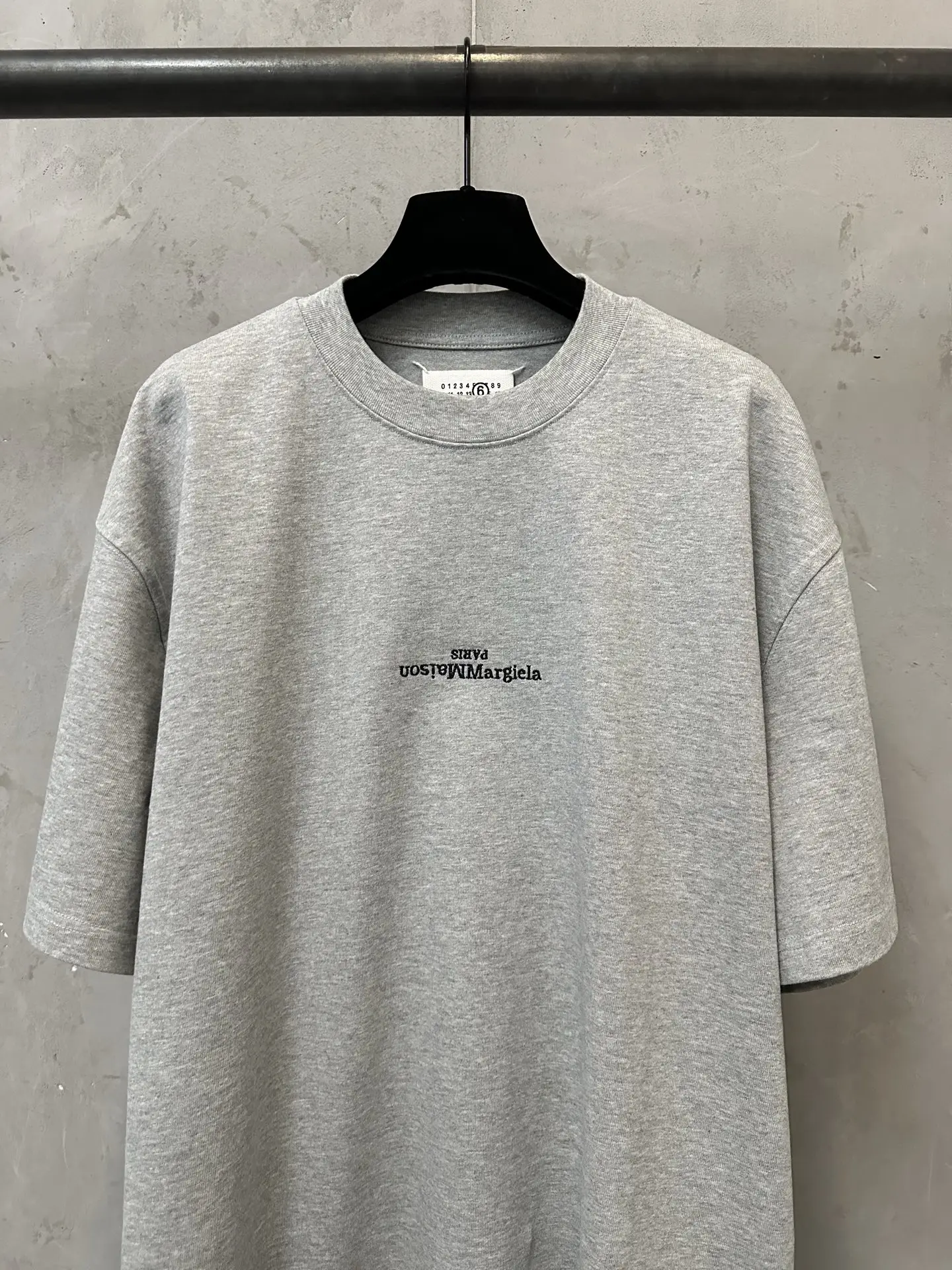 Logo Embroidered Heavyweight Cotton T-Shirt D19011573 — view 3