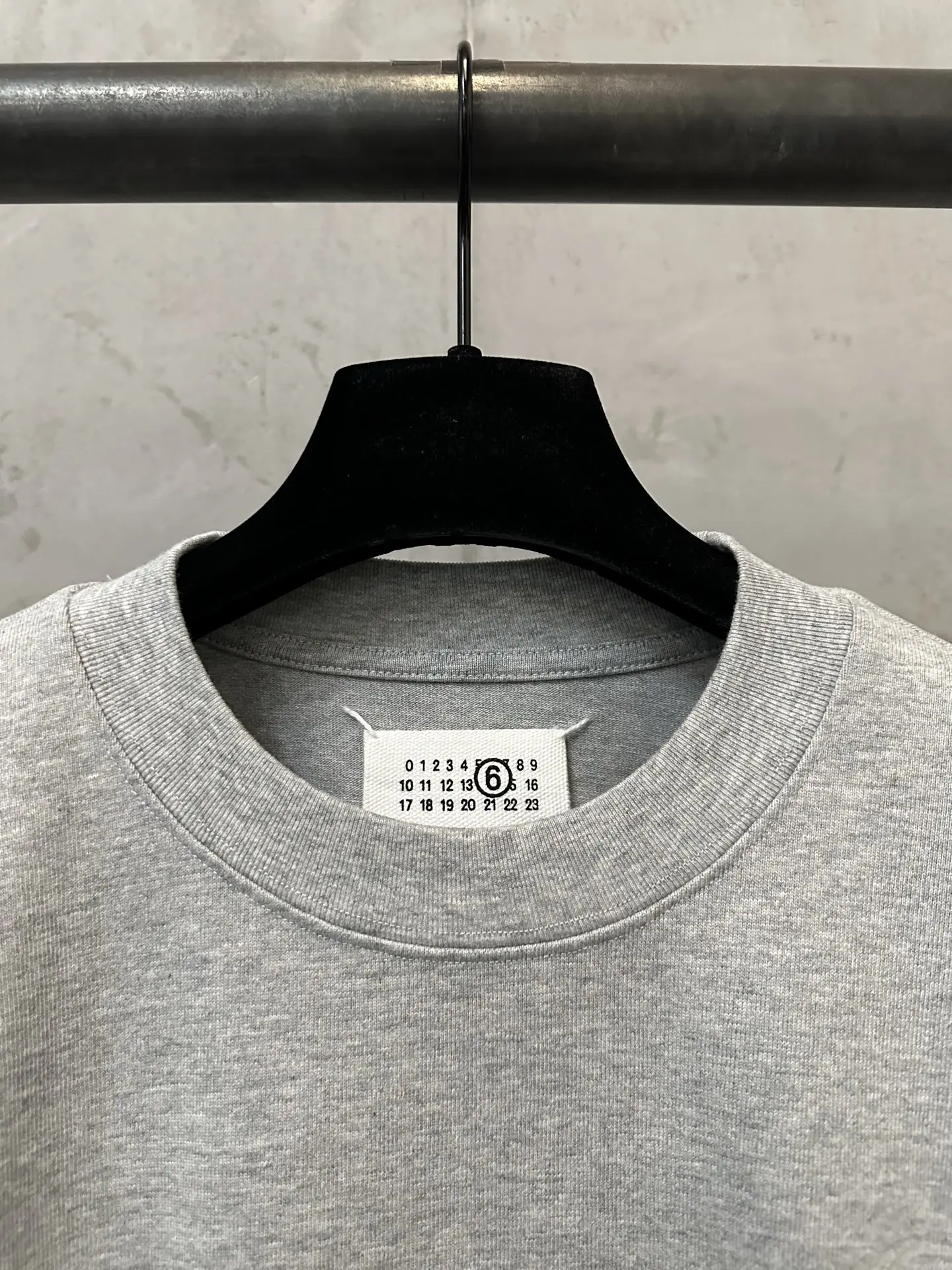 Logo Embroidered Heavyweight Cotton T-Shirt D19011573 — view 5