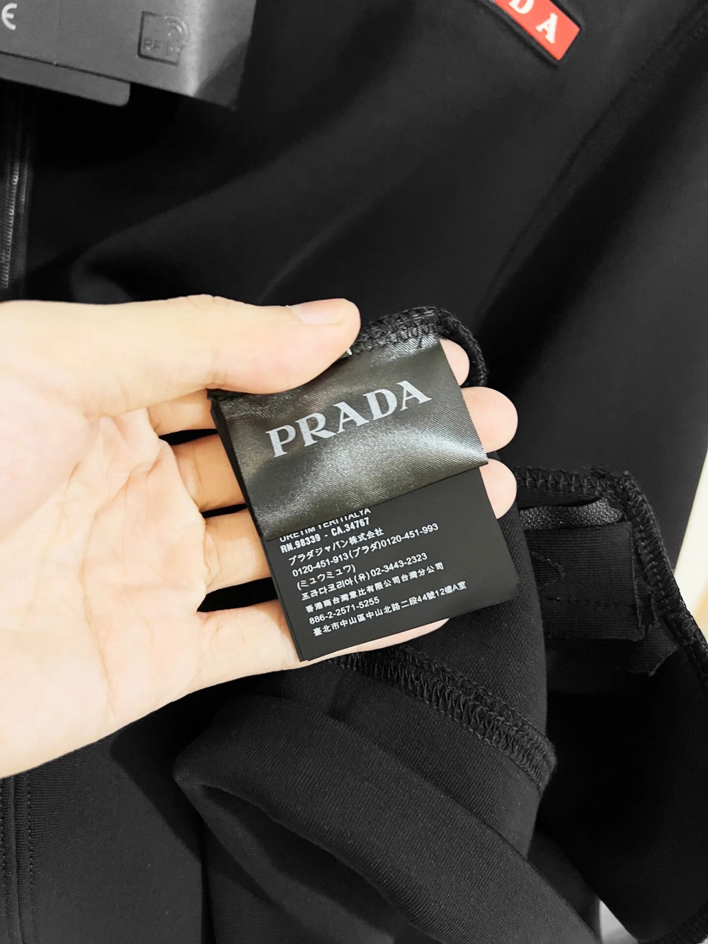 Logo-Patch Zip-Up Track Jacket D19516454 — view 9