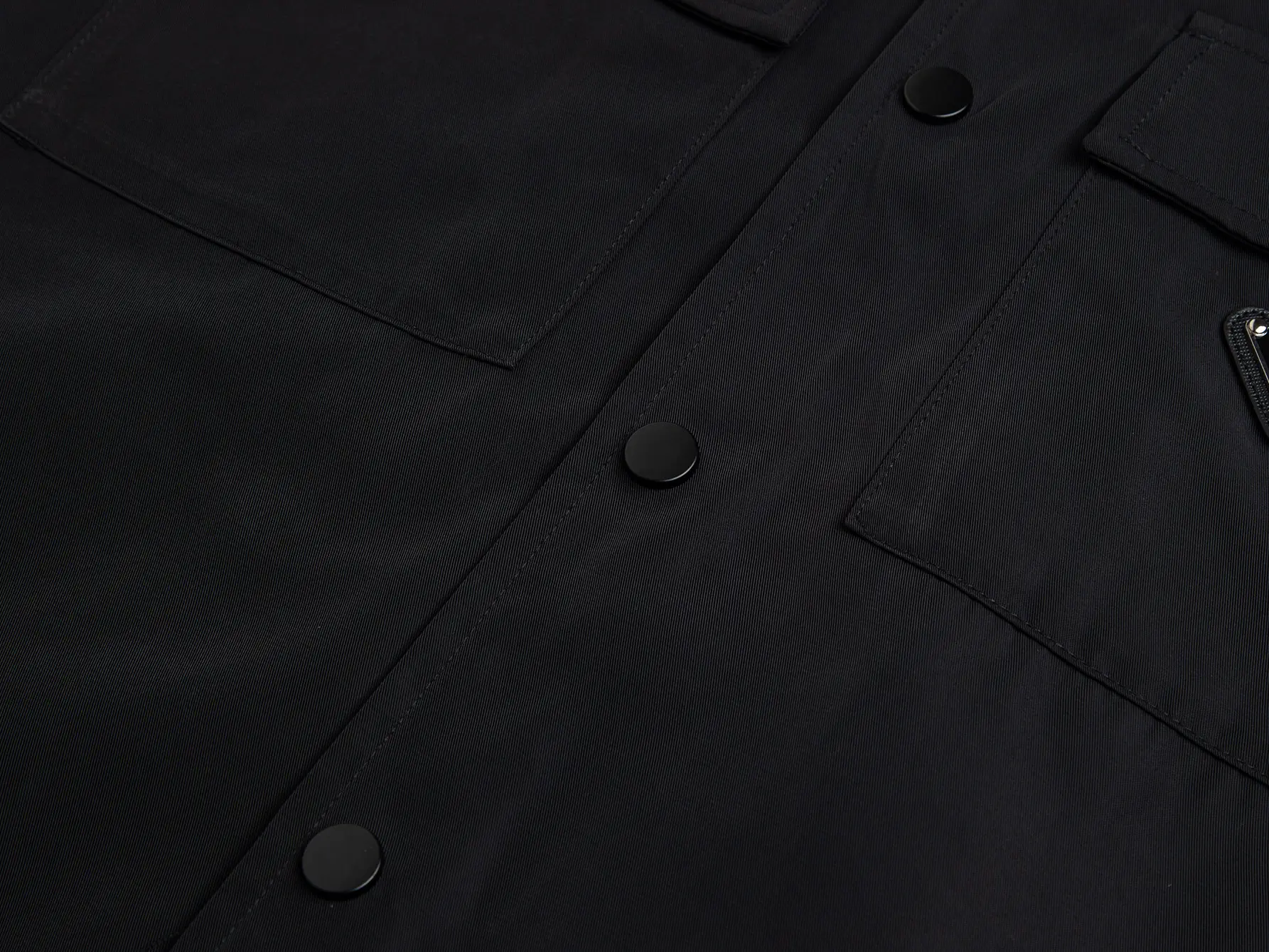 Re-Nylon Utility Vest with Enamel Triangle Logo D19516220 — view 4