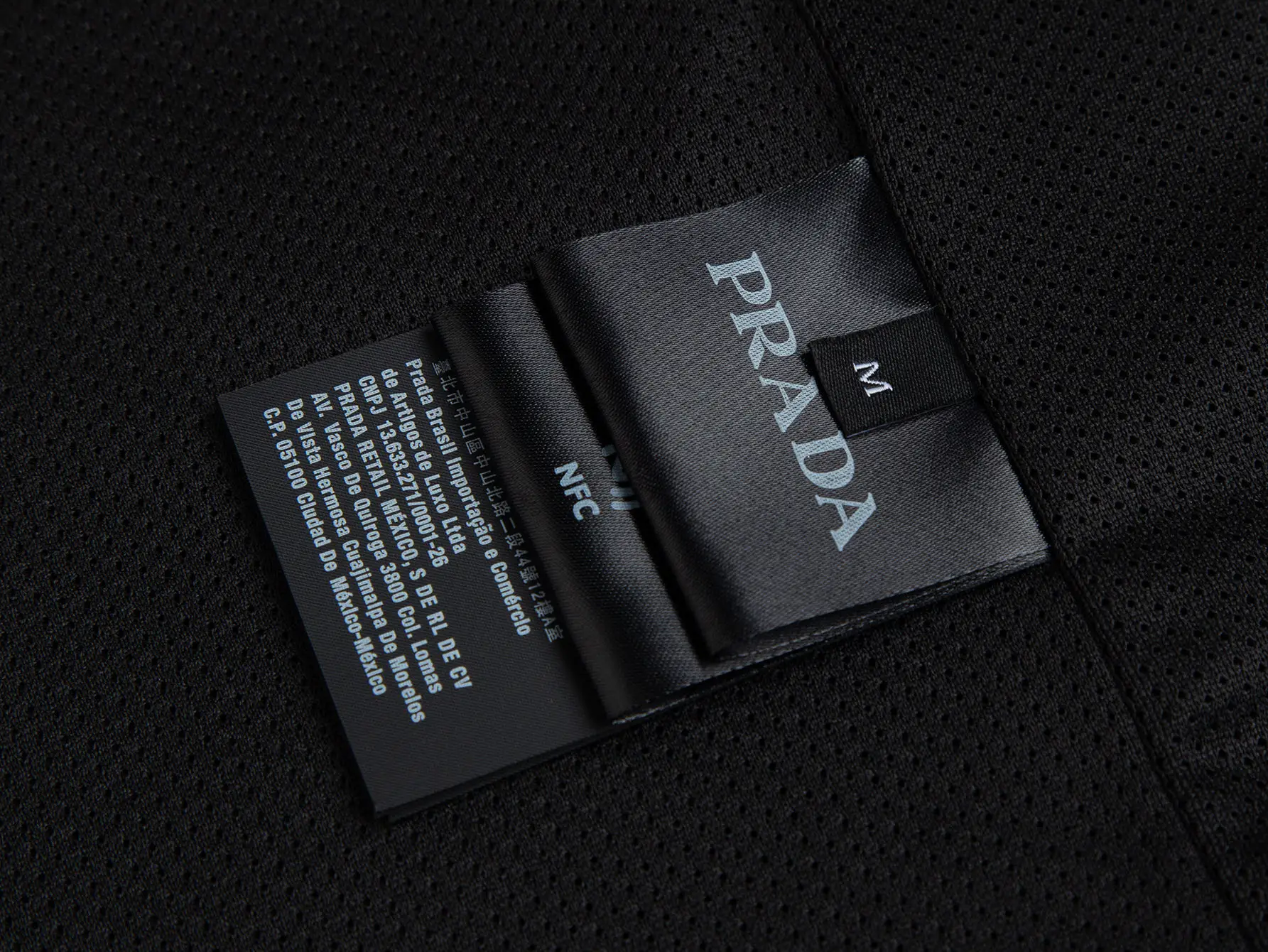 Re-Nylon Utility Vest with Enamel Triangle Logo D19516220 — view 8