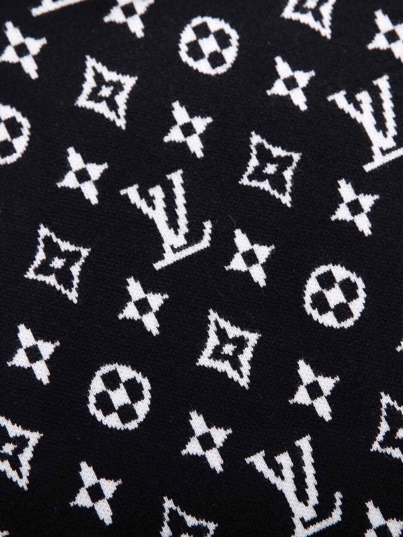 Monogram Jacquard Wool Crew-Neck Sweater D19516459 — view 5