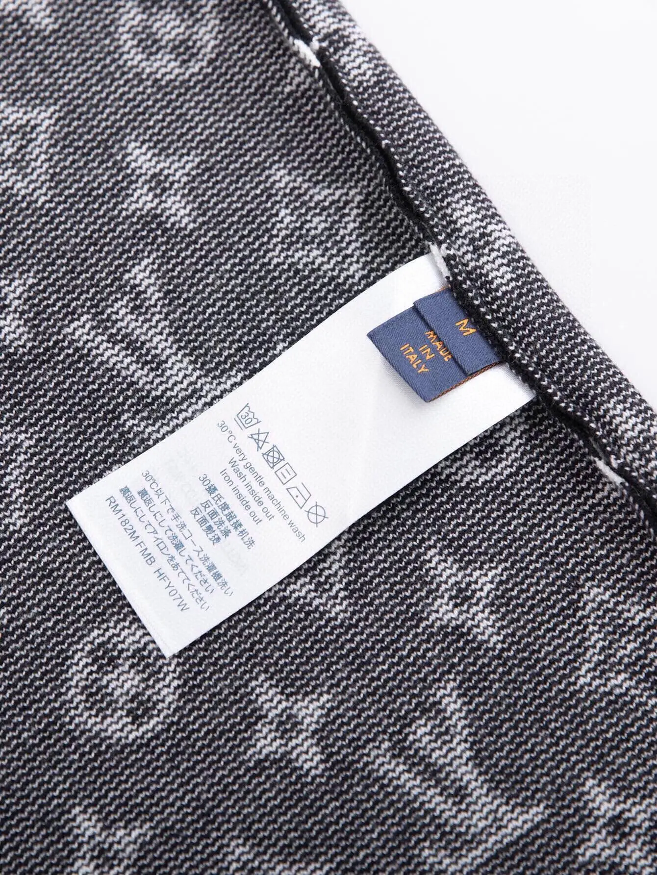 Monogram Jacquard Wool Crew-Neck Sweater D19516459 — view 8