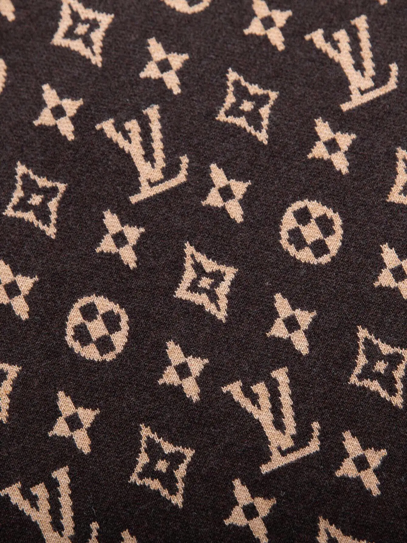 Monogram Jacquard Wool Crew-Neck Sweater D19516458 — view 5