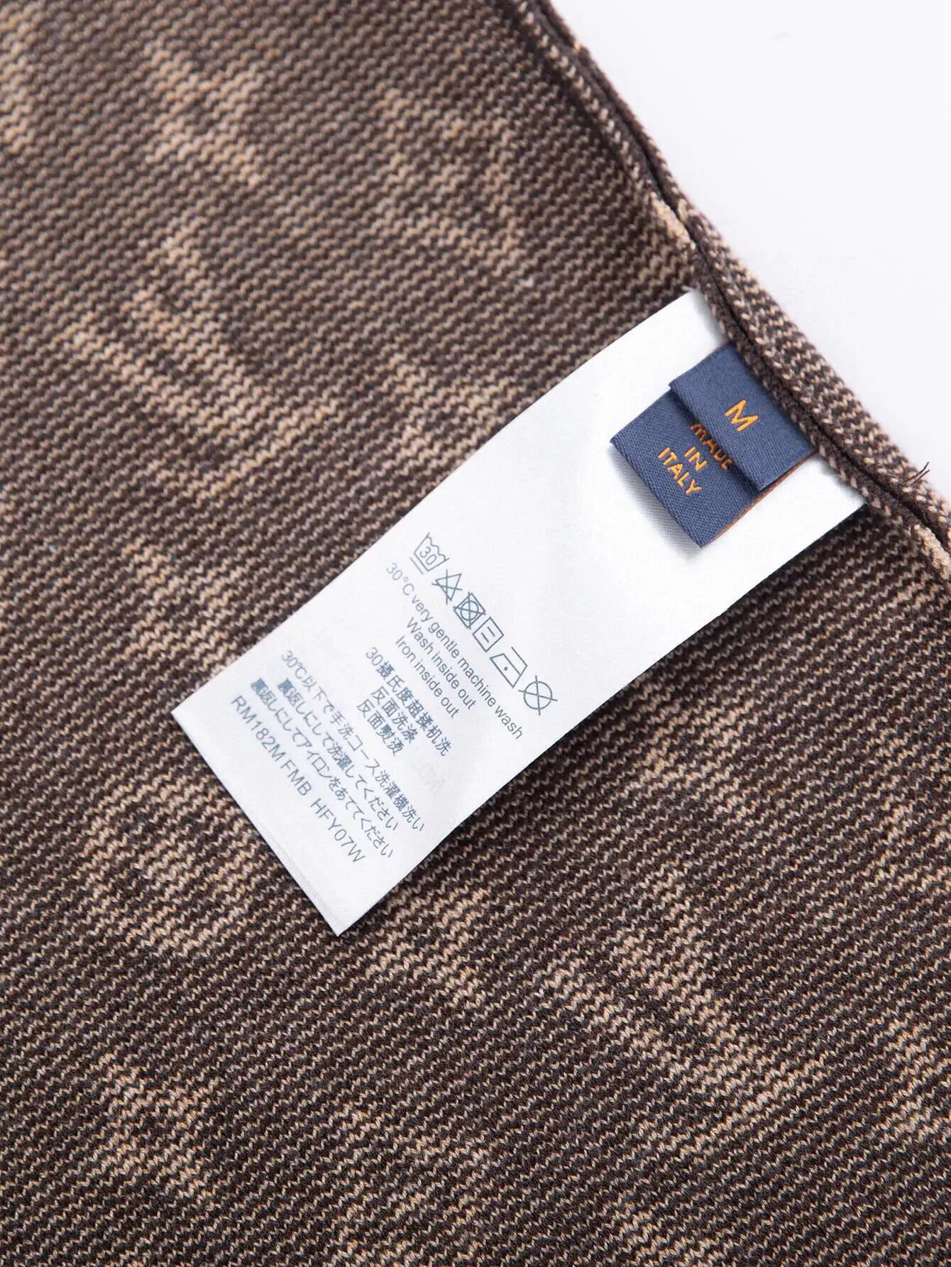 Monogram Jacquard Wool Crew-Neck Sweater D19516458 — view 6