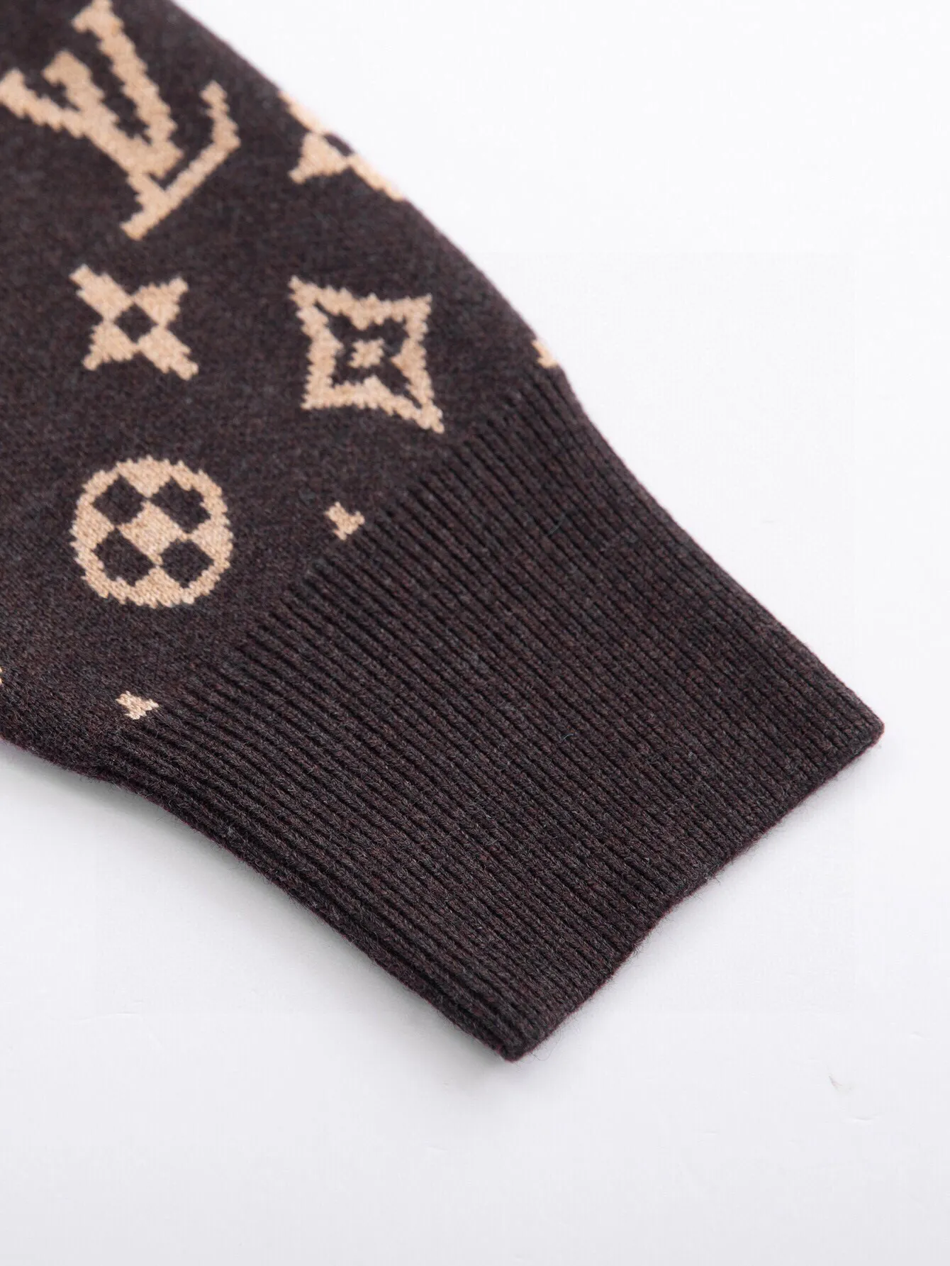 Monogram Jacquard Wool Crew-Neck Sweater D19516458 — view 7