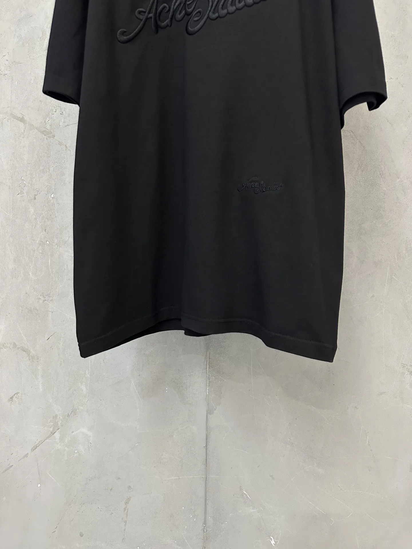 Embroidered Logo Heavyweight Cotton T-Shirt D19518974 — view 4