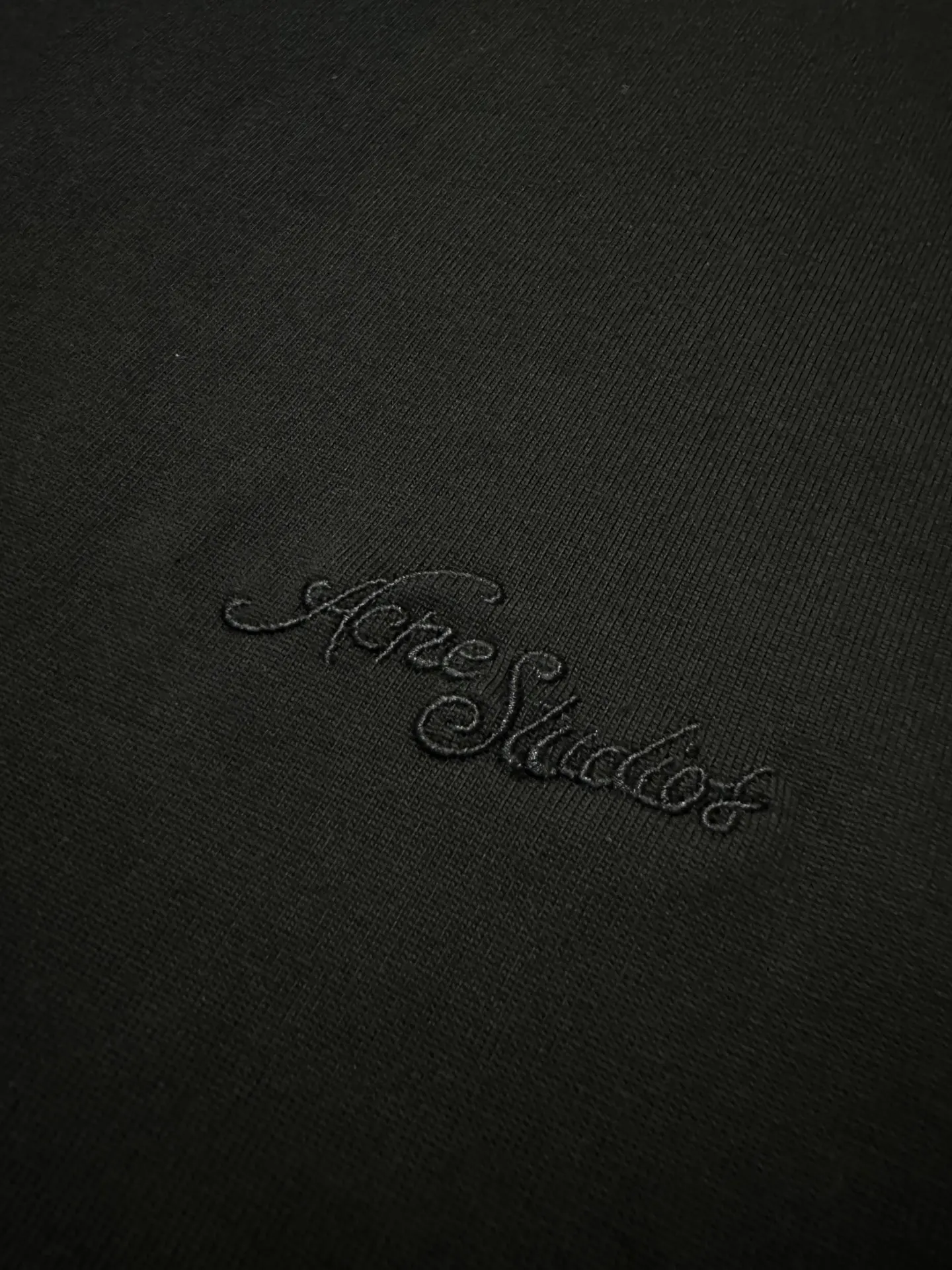 Embroidered Logo Heavyweight Cotton T-Shirt D19518974 — view 8
