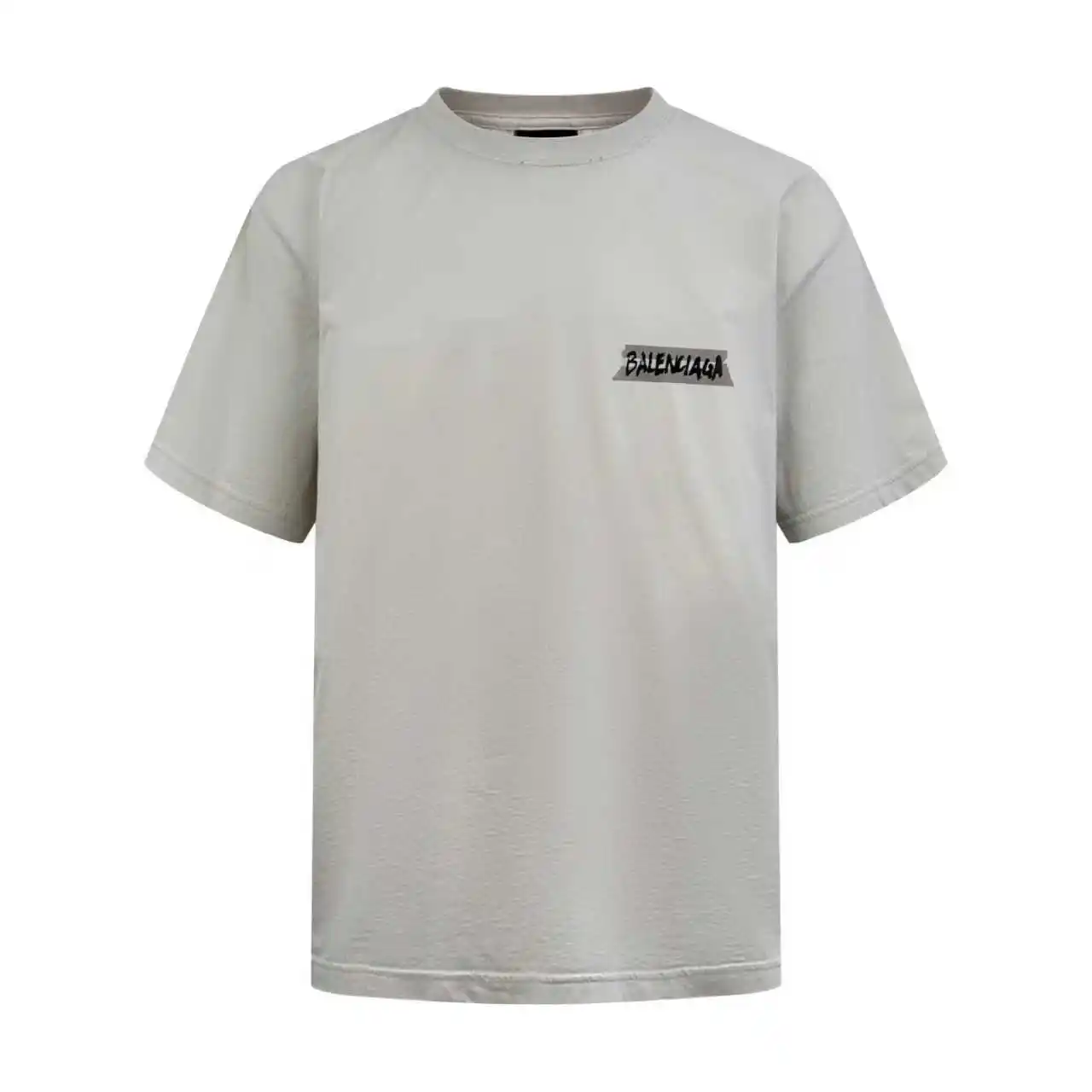 Masking Tape Logo Distressed T-Shirt D19514255