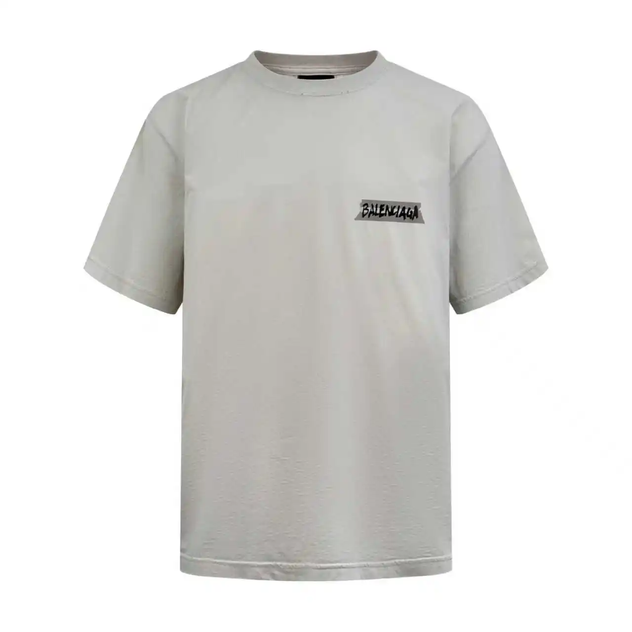 Masking Tape Logo Distressed T-Shirt D19514255