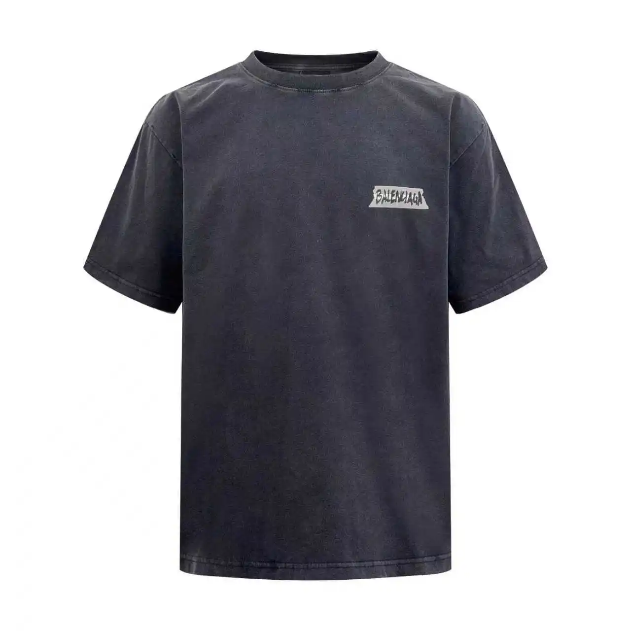 Masking Tape Logo Distressed T-Shirt D19514254