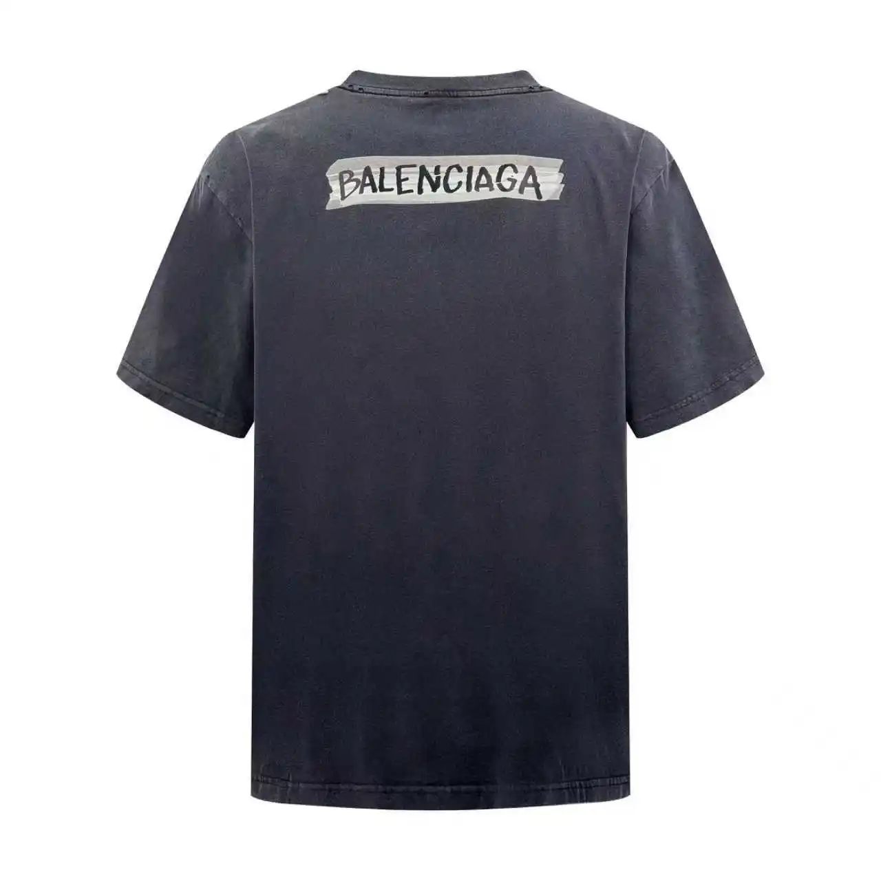 Masking Tape Logo Distressed T-Shirt D19514254 — view 2