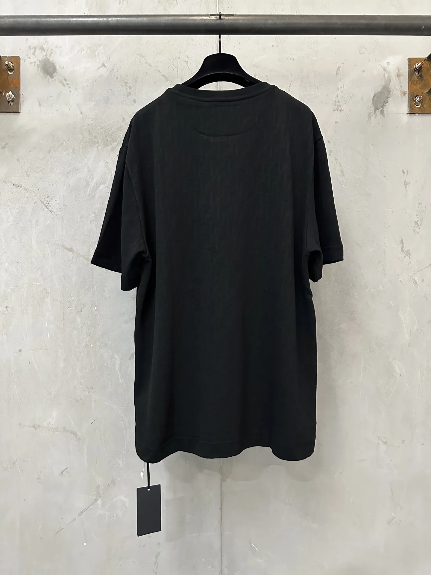 FF Monogram Jacquard Cotton T-Shirt D19525050 — view 2