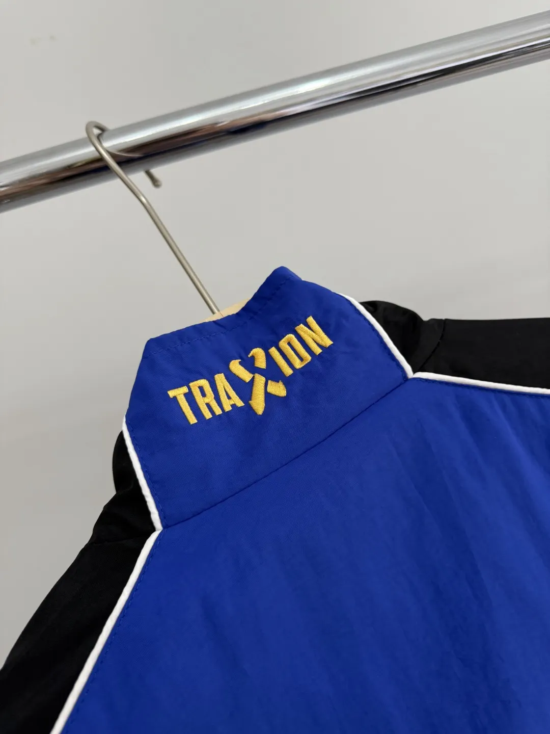 Logo-Print Color-Block Track Jacket D19514407 — view 6