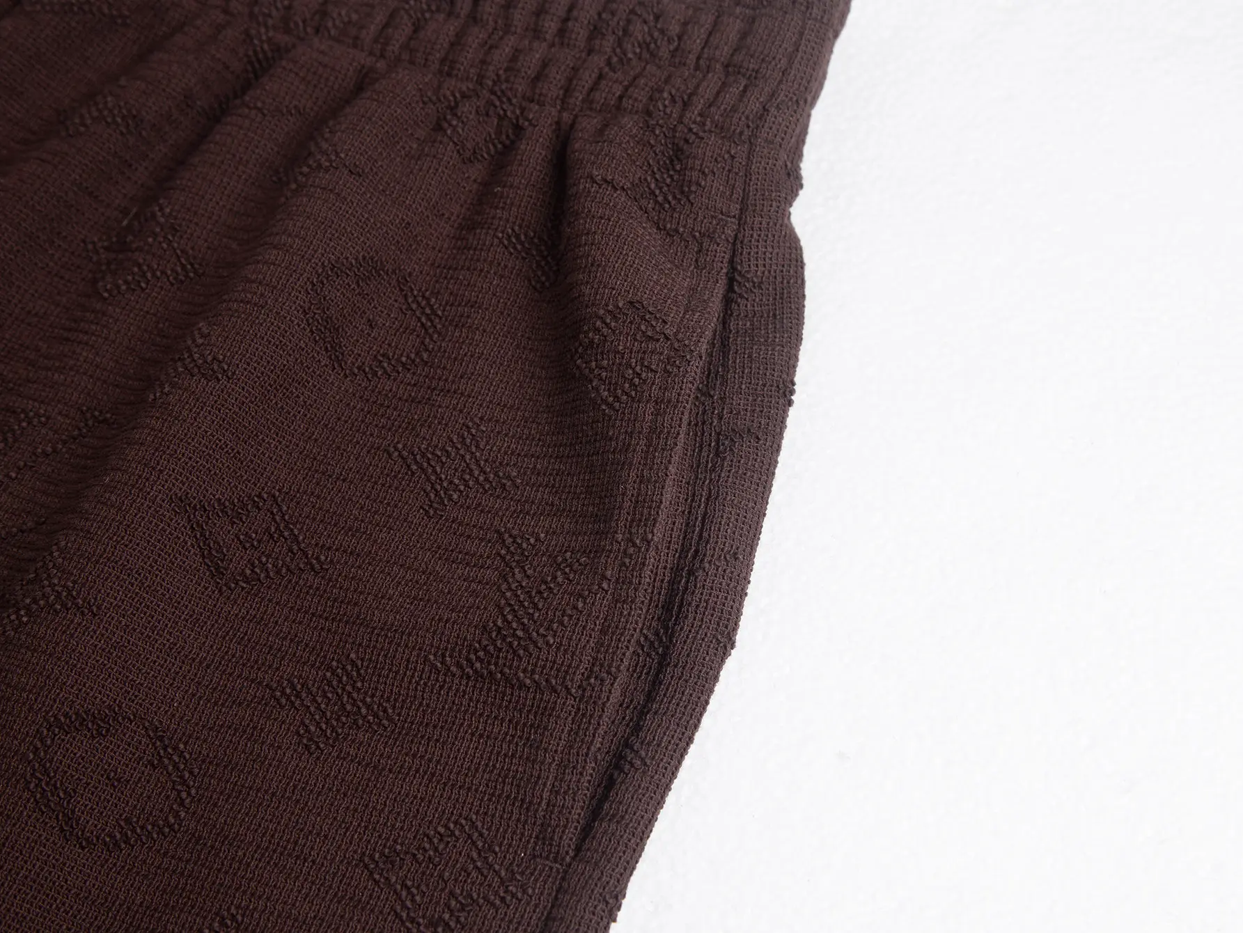 Monogram Jacquard Terry Cotton Shorts D19515637 — view 5