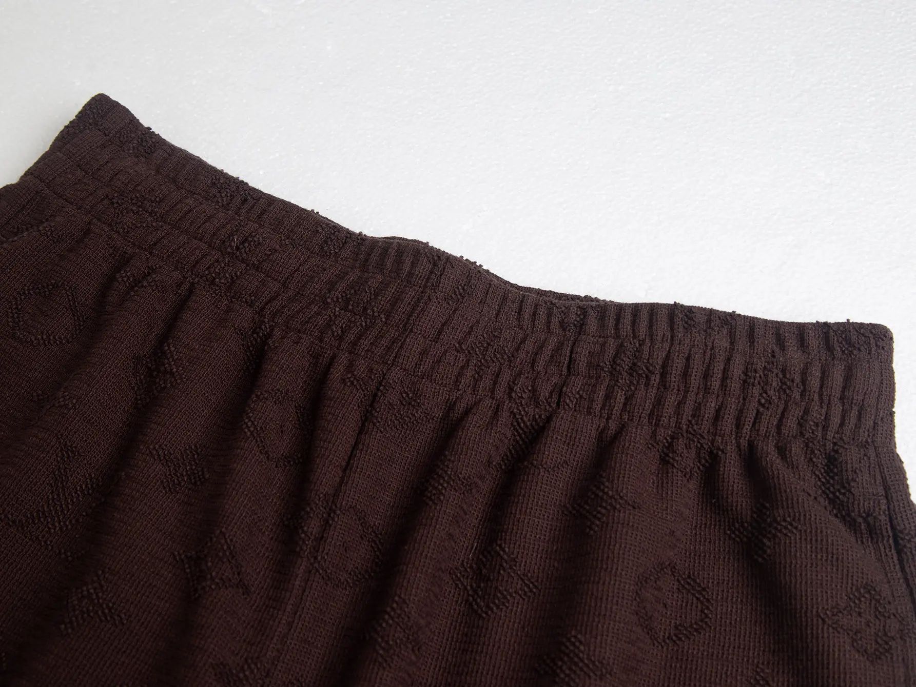 Monogram Jacquard Terry Cotton Shorts D19515637 — view 6