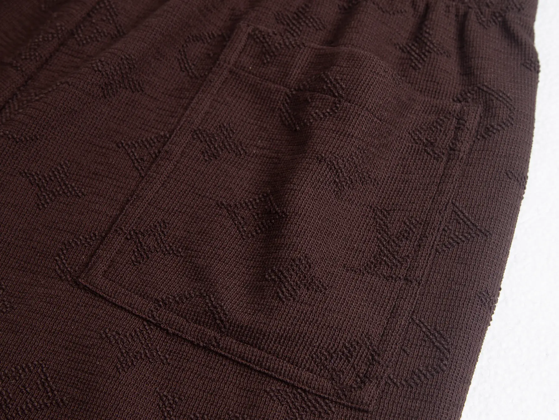 Monogram Jacquard Terry Cotton Shorts D19515637 — view 9
