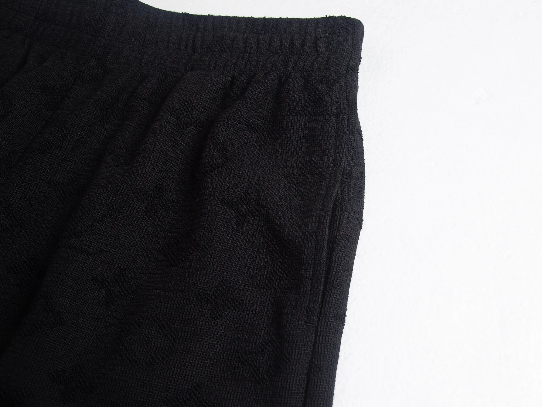 Monogram Jacquard Terry Cotton Shorts D19515636 — view 4