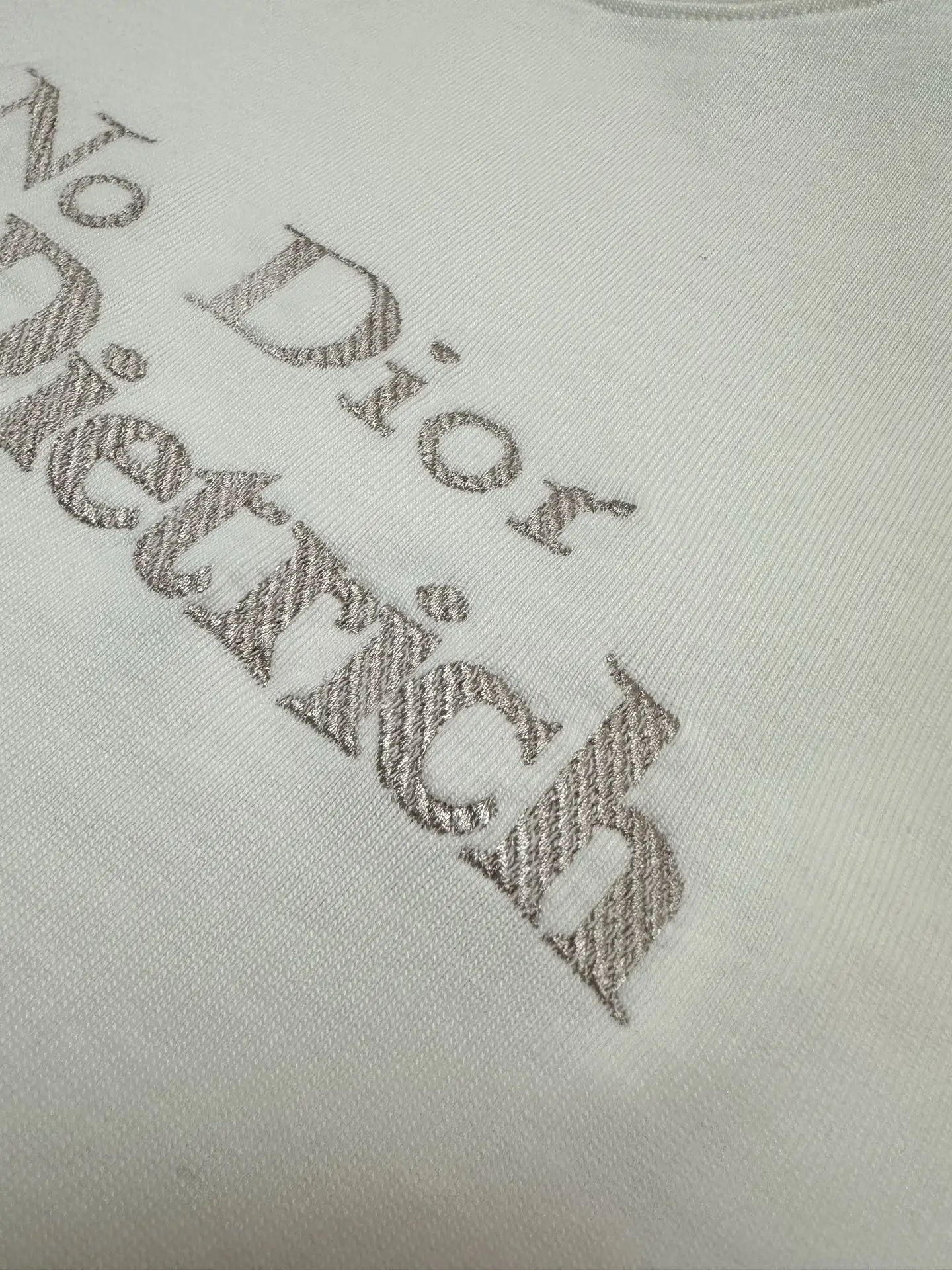 Embroidered Heavyweight Cotton T-Shirt D19511598 — view 7