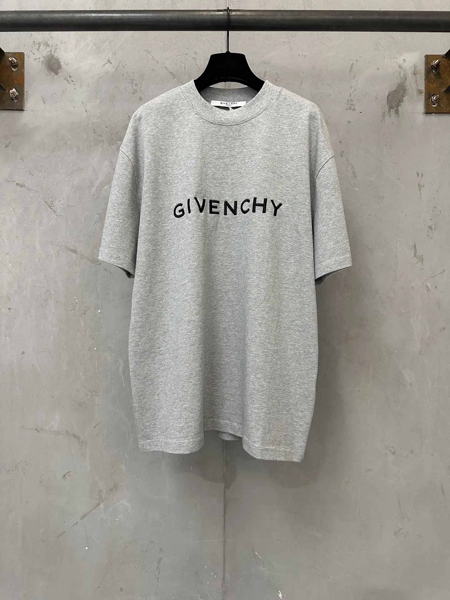 Logo Embroidered Heavyweight Cotton T-Shirt D19518967