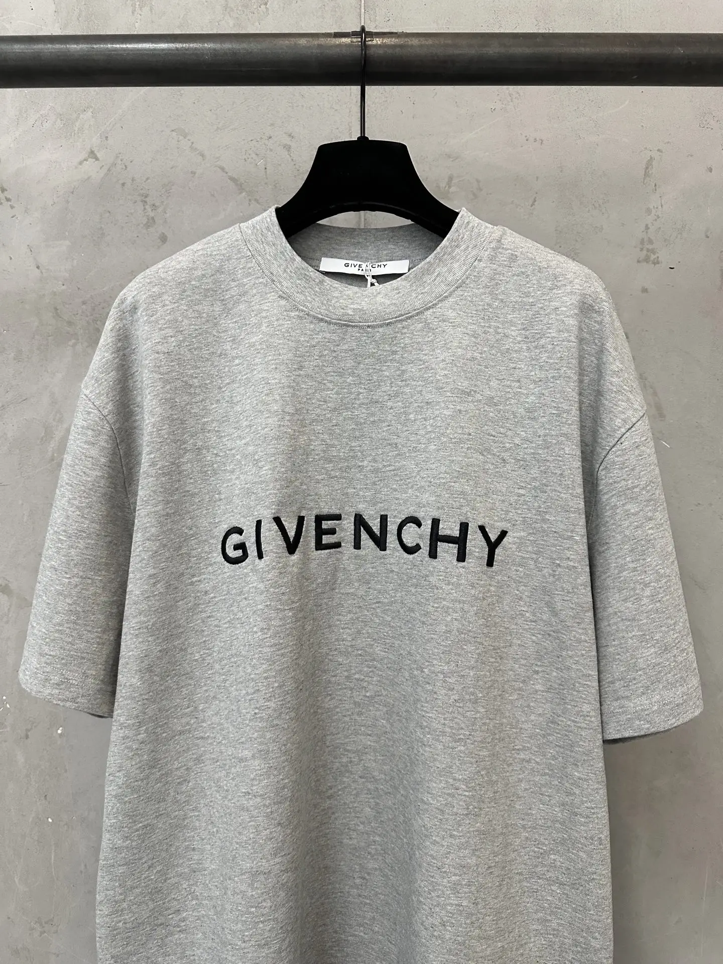 Logo Embroidered Heavyweight Cotton T-Shirt D19518967 — view 3