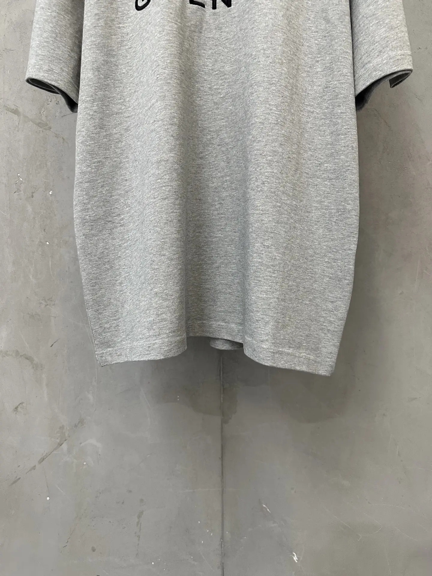 Logo Embroidered Heavyweight Cotton T-Shirt D19518967 — view 4