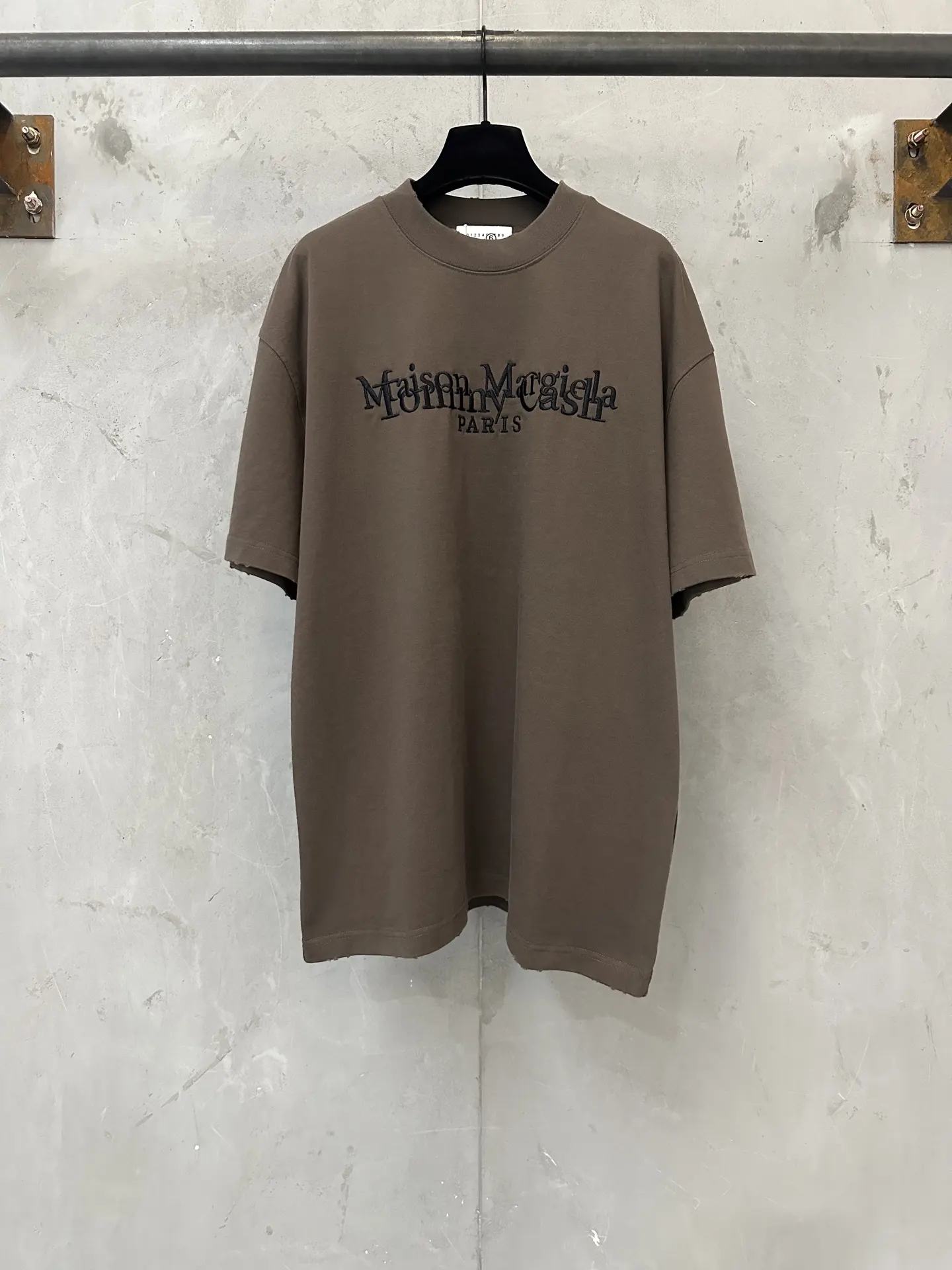 Maison Margiela Embroidered Logo Heavyweight T-Shirt D19518987