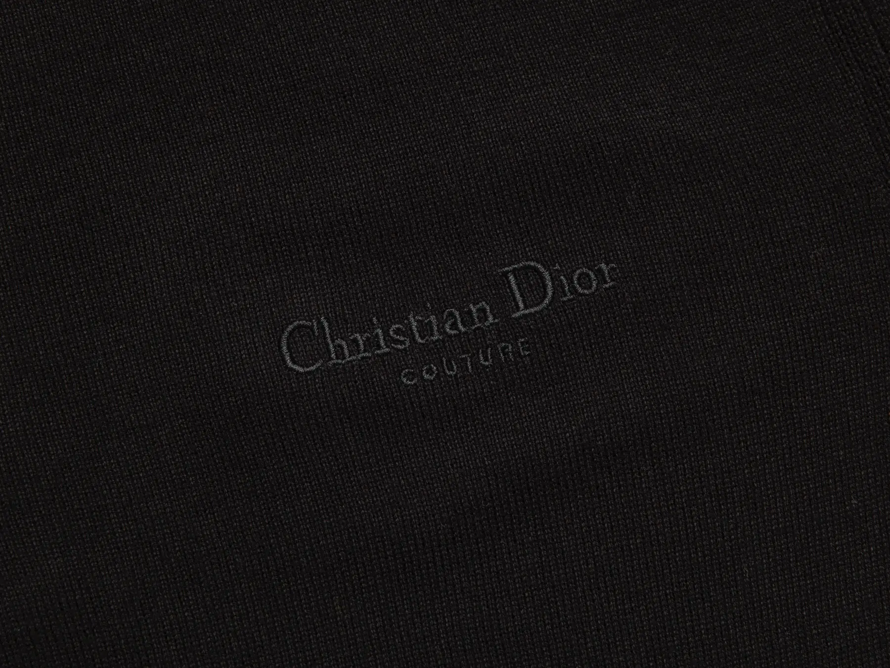 Christian Dior Couture Cashmere Knit Polo Shirt D20015681 — view 6