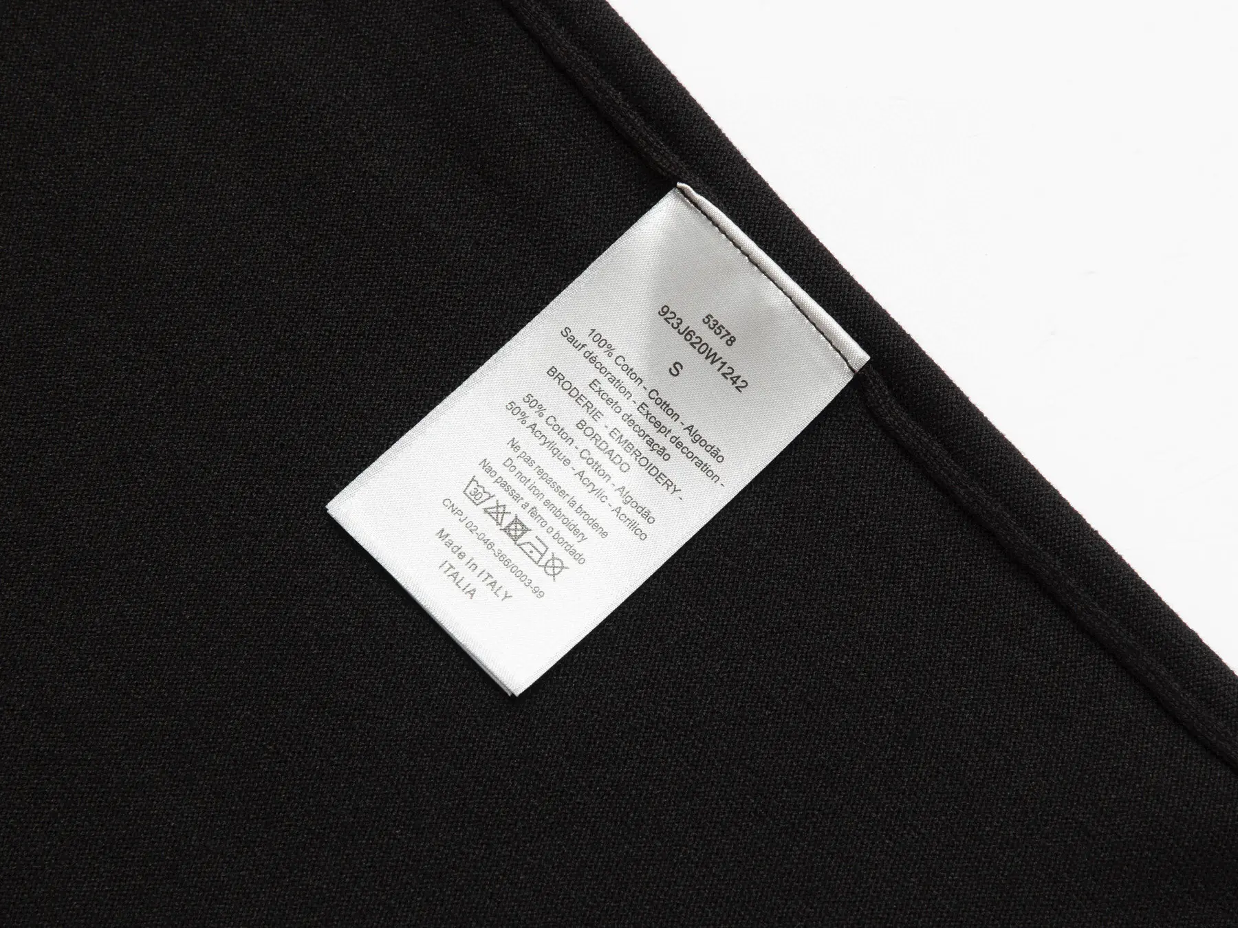 Christian Dior Couture Cashmere Knit Polo Shirt D20015681 — view 7