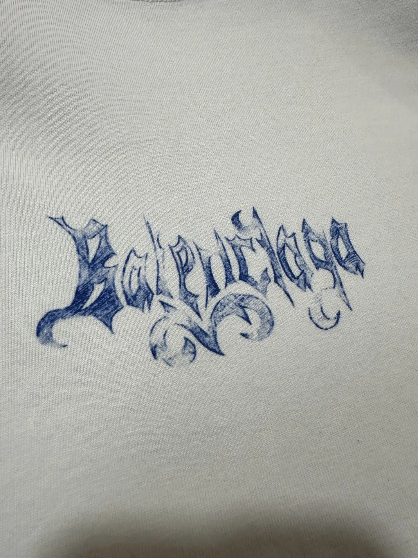Gothic Logo Oversized Cotton T-Shirt D20011884 — view 6