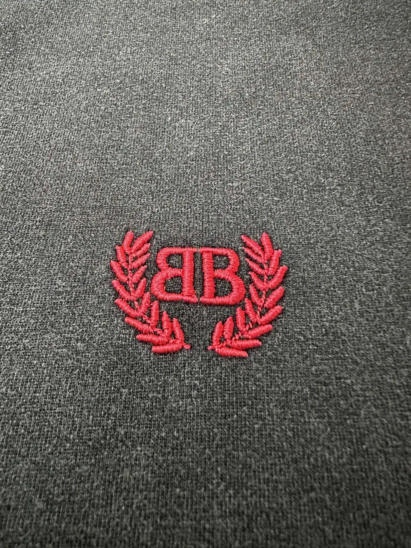 Logo Embroidery Washed Cotton T-Shirt D20020206 — view 7