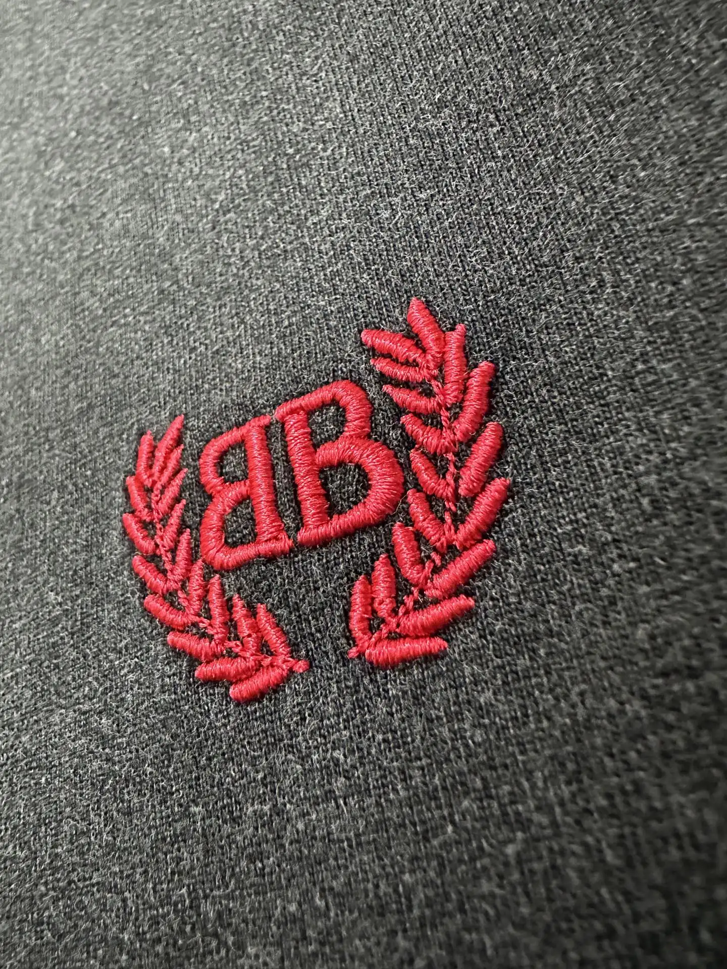 Logo Embroidery Washed Cotton T-Shirt D20020206 — view 8