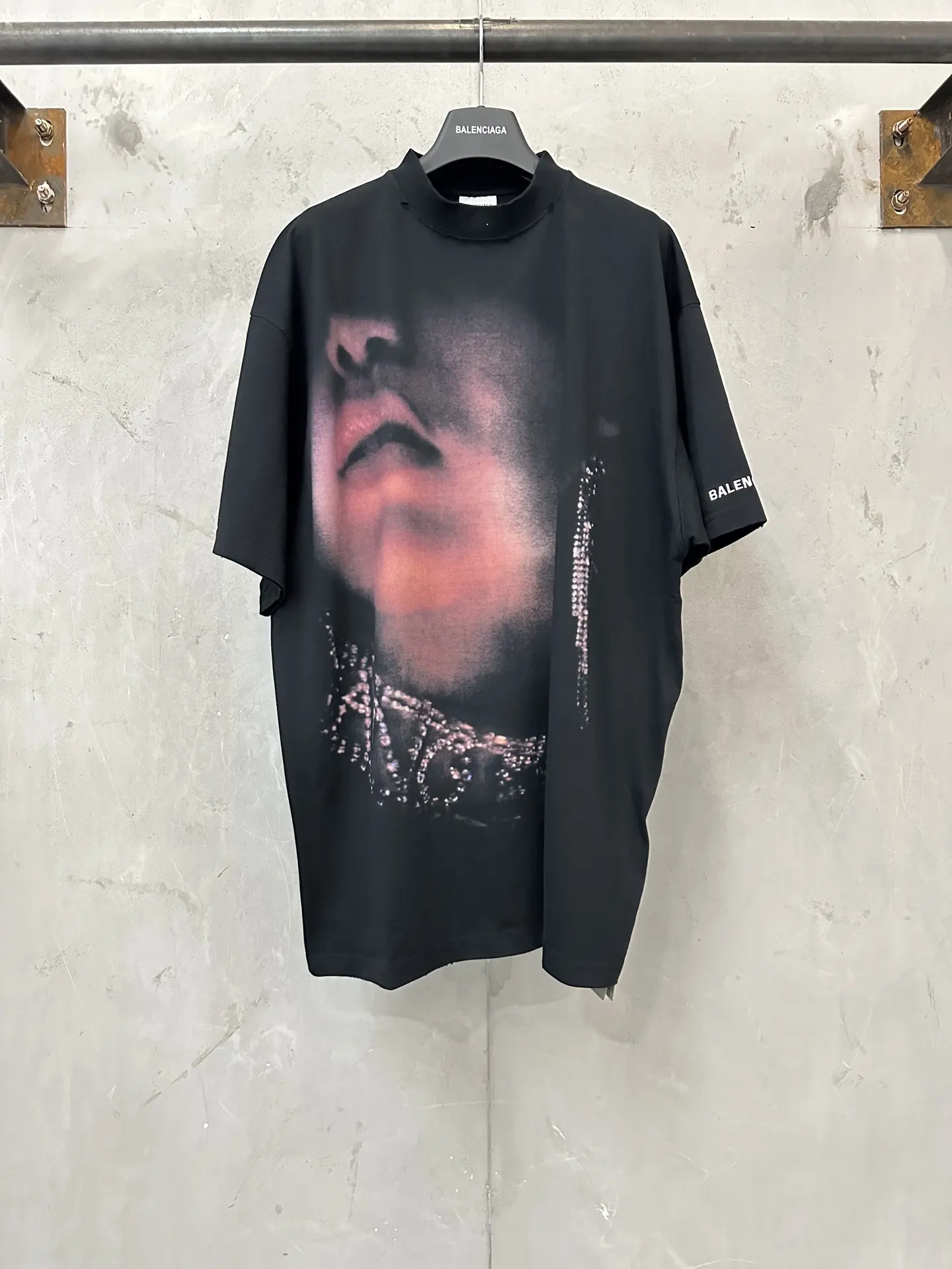 Euphoria Print Oversized Cotton T-Shirt D20025033