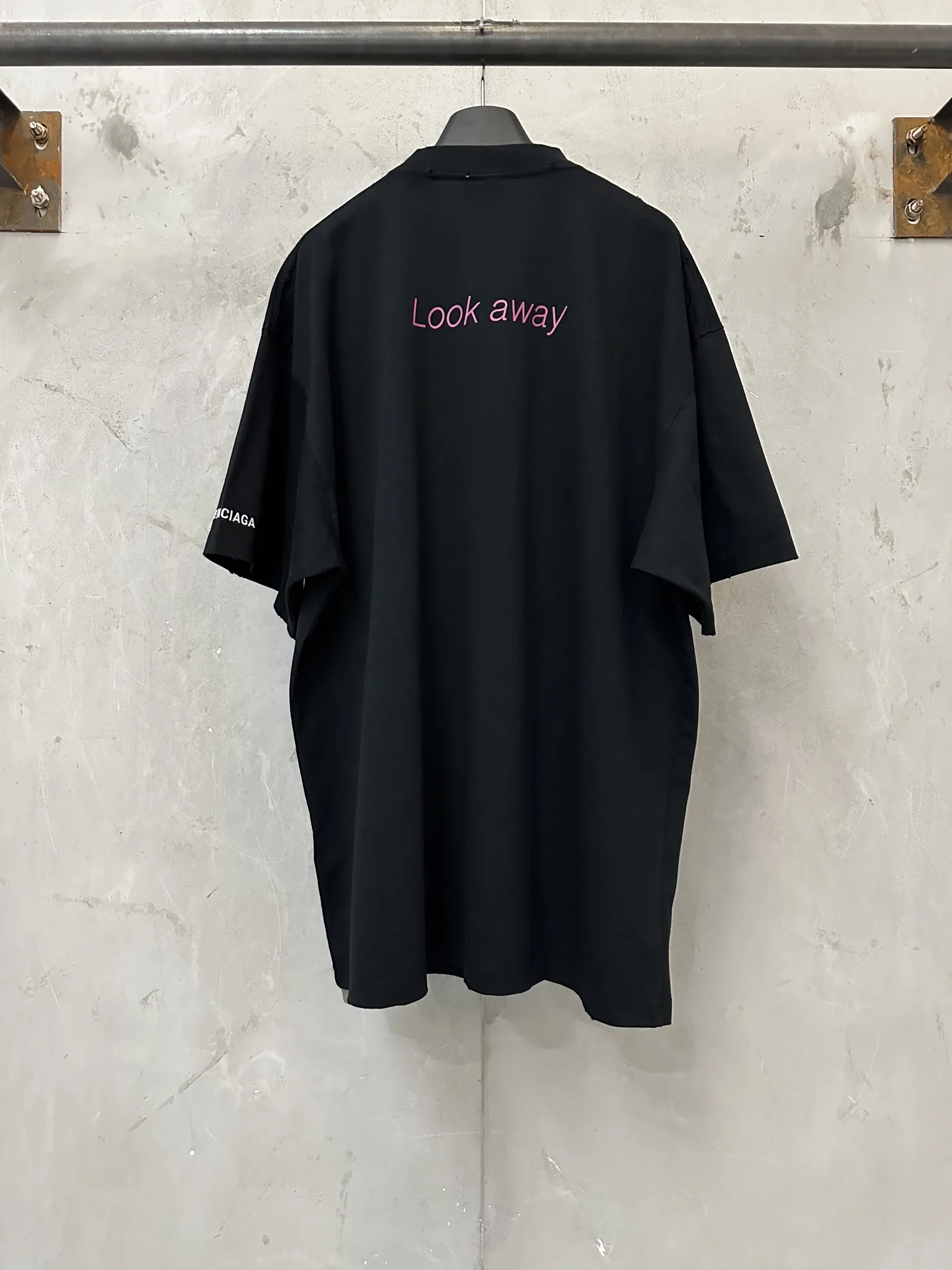 Euphoria Print Oversized Cotton T-Shirt D20025033 — view 2