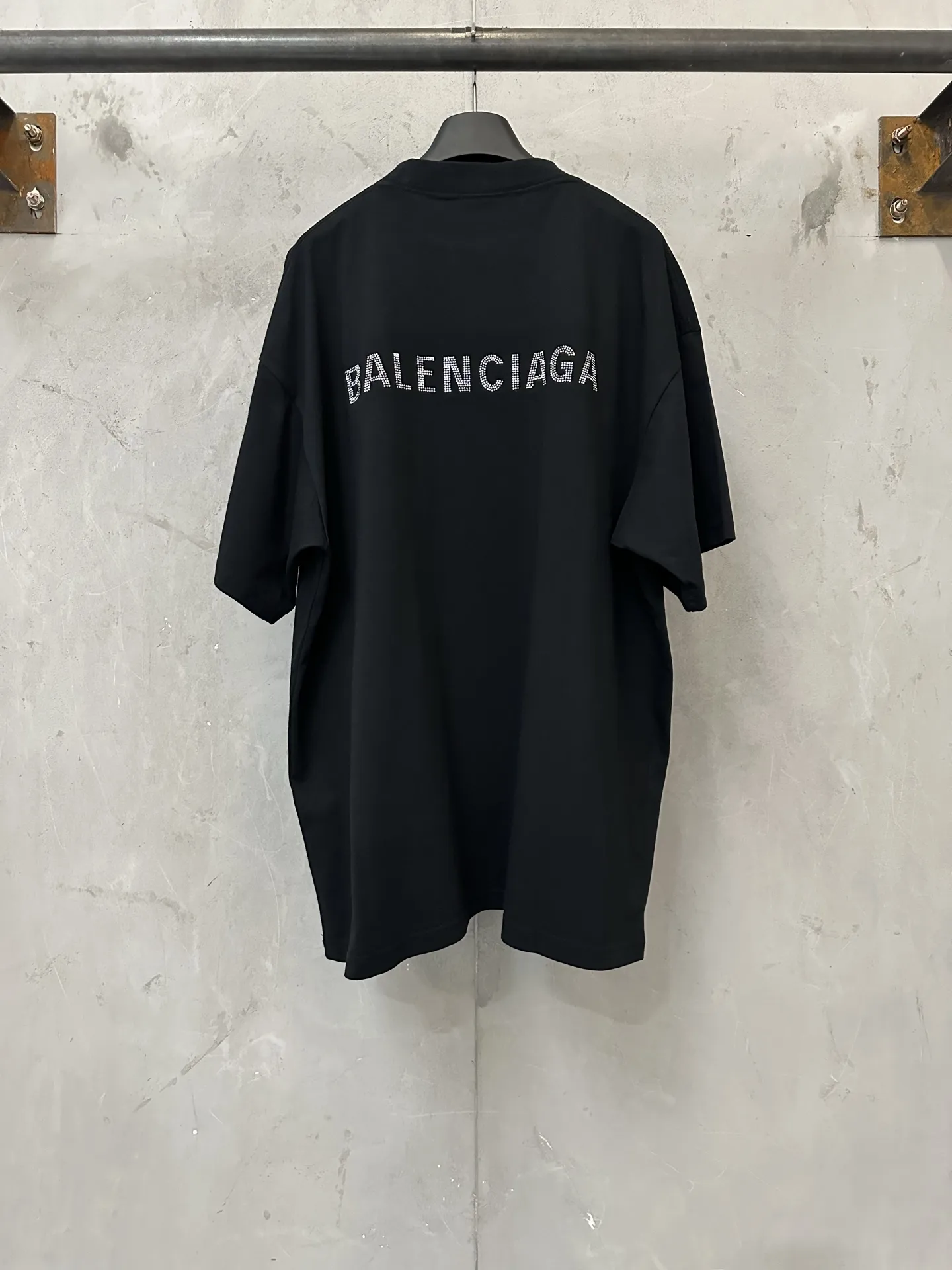 Rhinestone Logo Oversized T-Shirt D20020190 — view 2