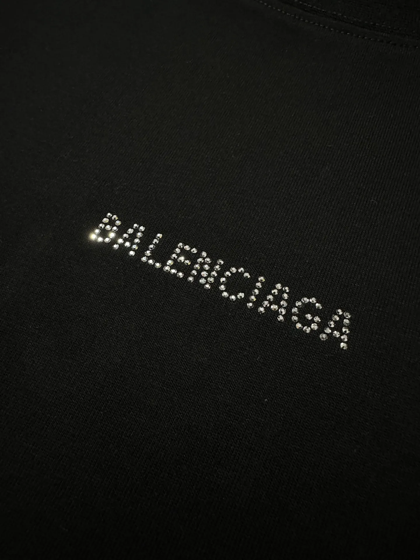 Rhinestone Logo Oversized T-Shirt D20020190 — view 7