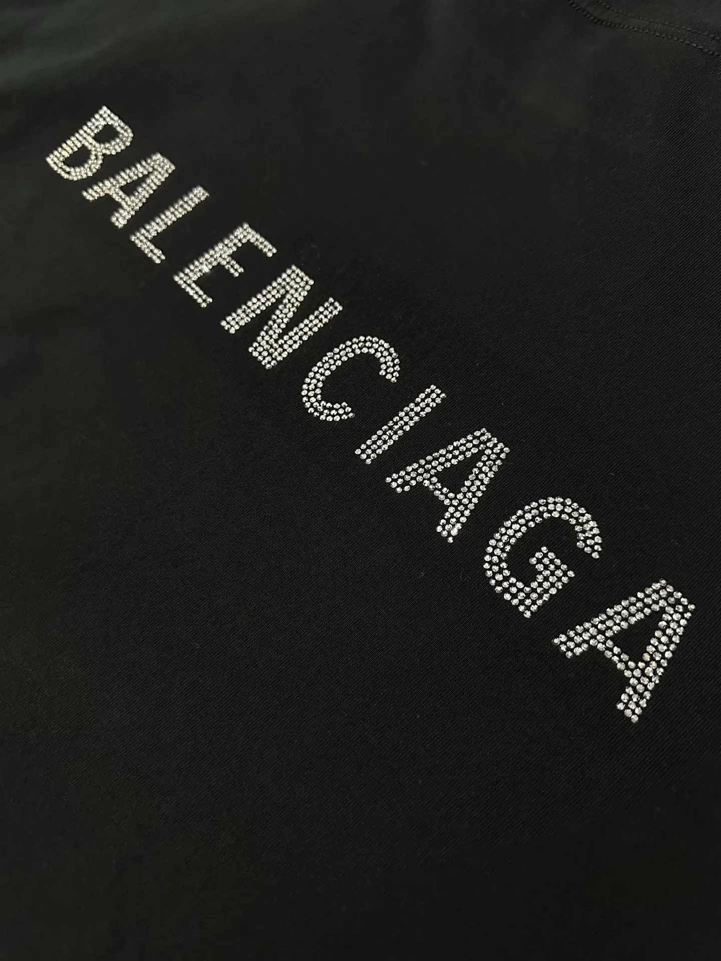 Rhinestone Logo Oversized T-Shirt D20020190 — view 8