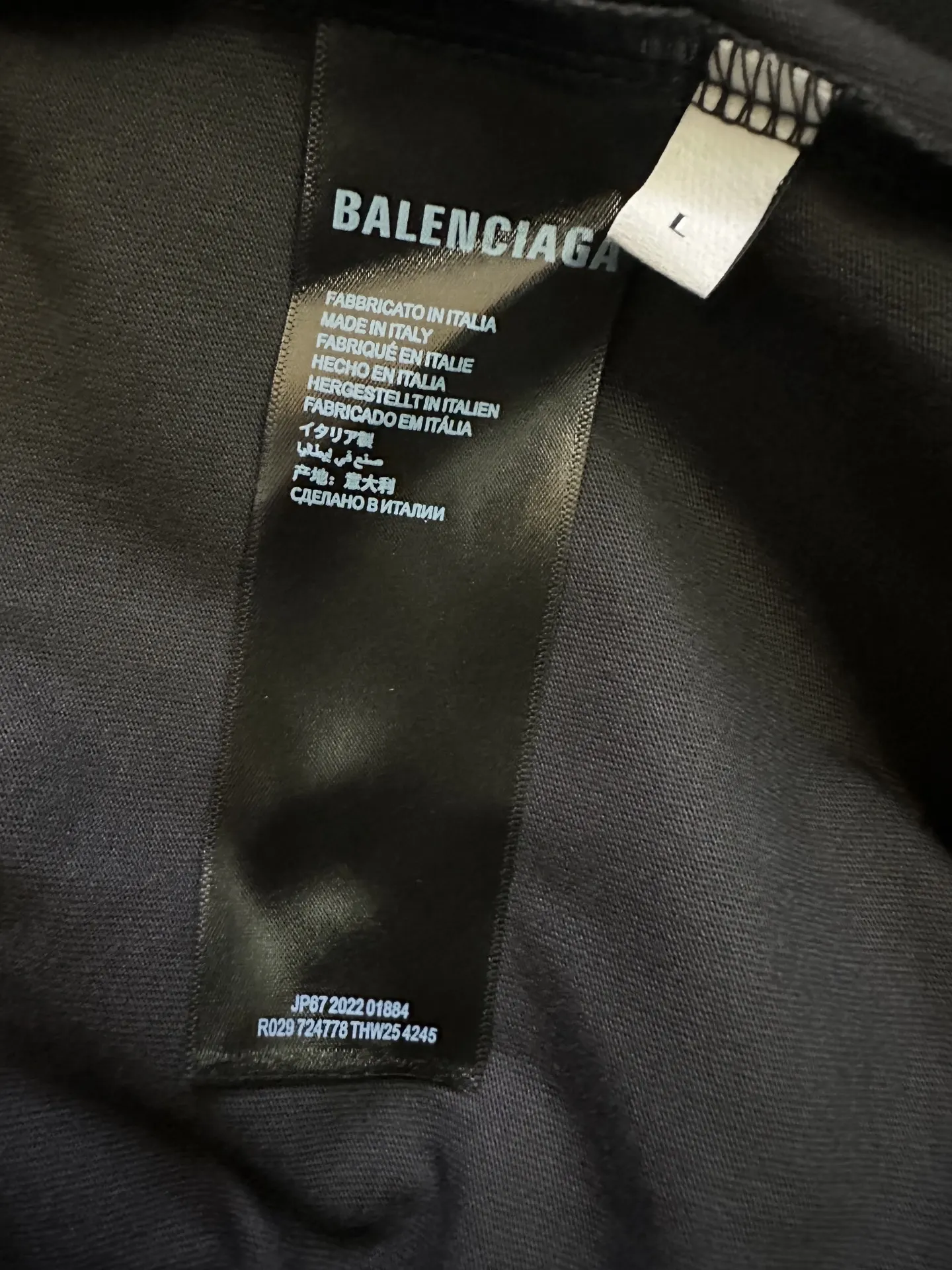 Balenciaga x Lamborghini Logo Print T-Shirt D20012835 — view 9