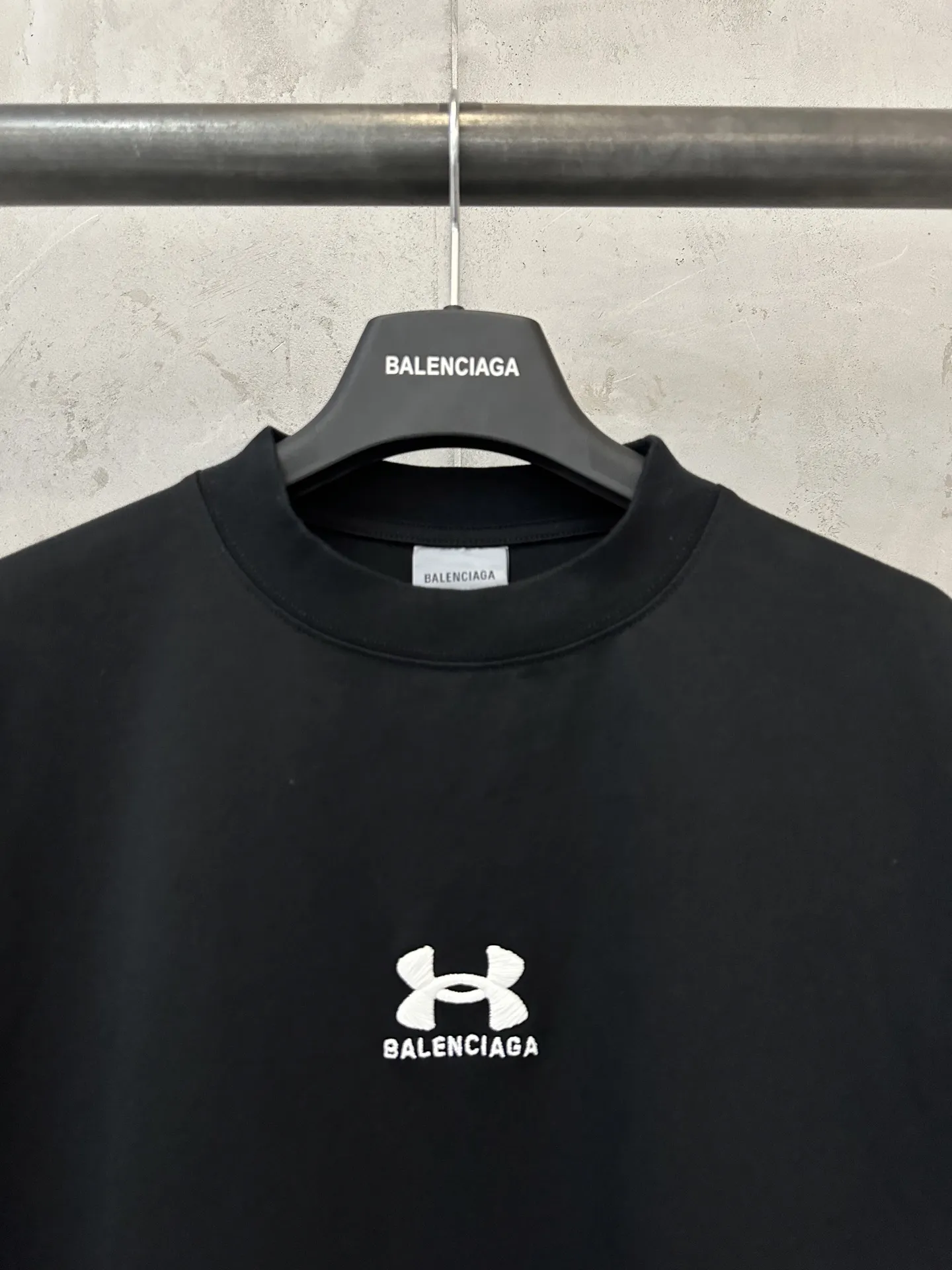 Balenciaga x Under Armour Embroidered Logo T-Shirt D20020216 — view 5