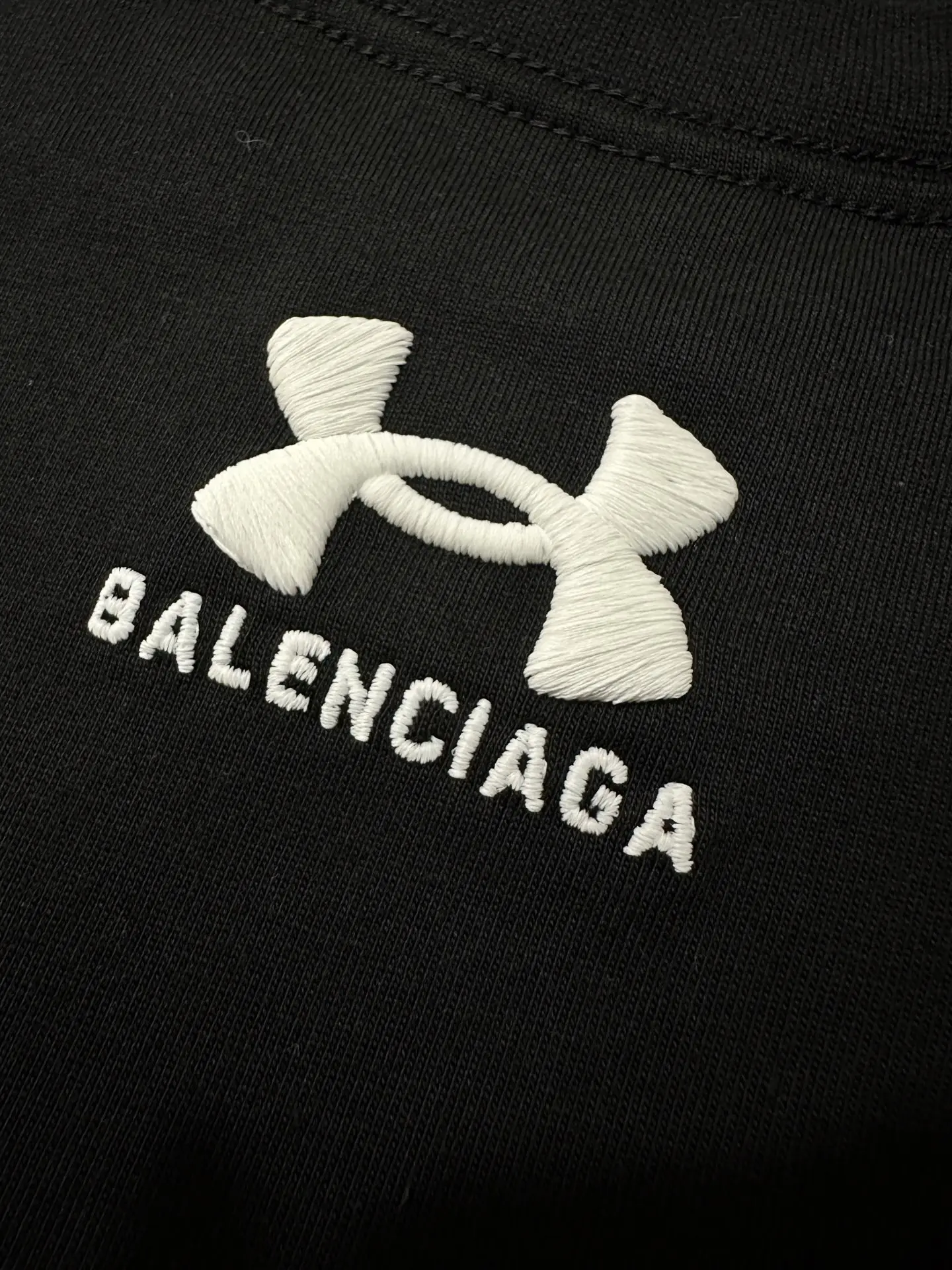 Balenciaga x Under Armour Embroidered Logo T-Shirt D20020216 — view 8