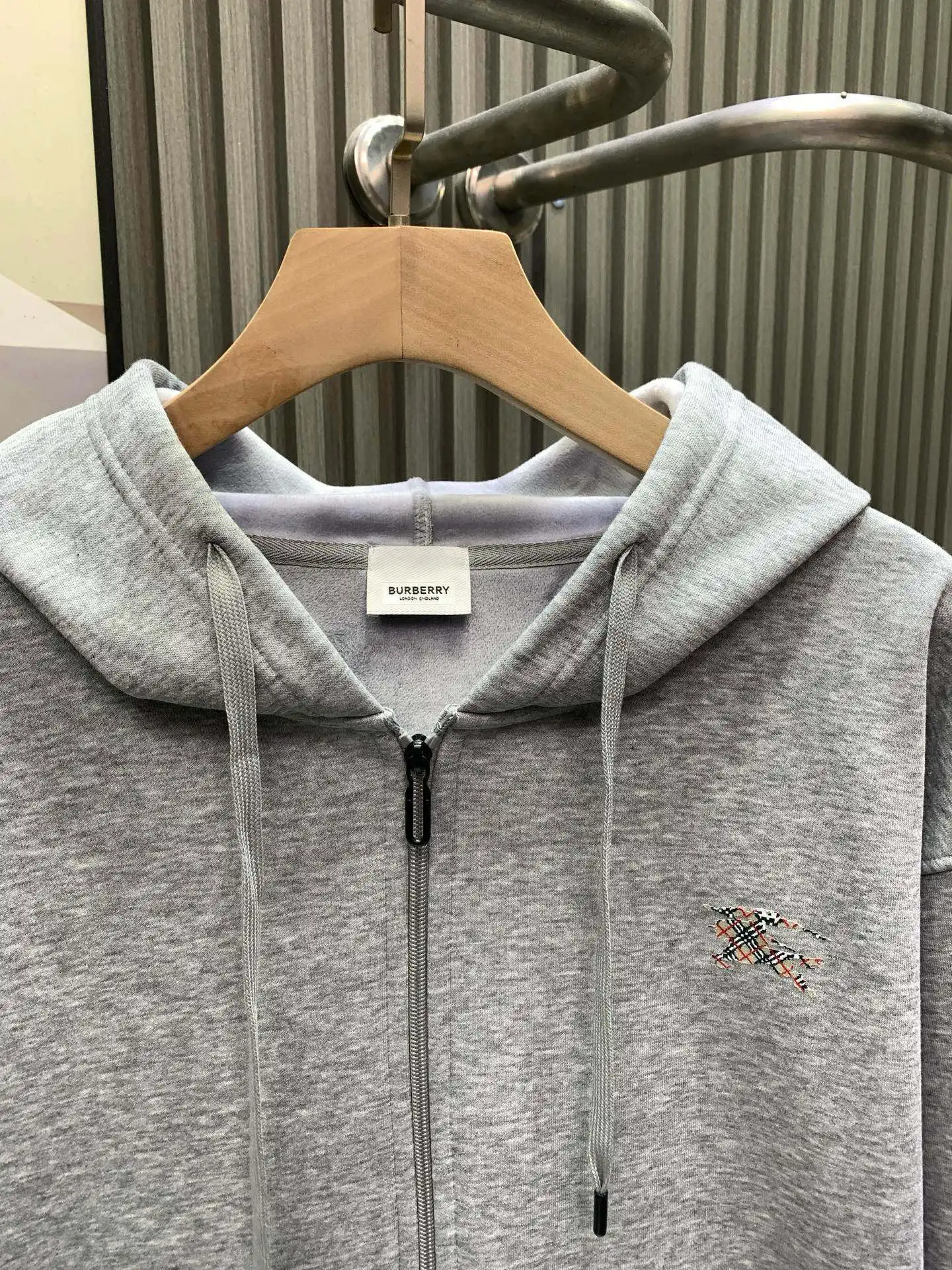 Equestrian Knight Embroidered Zip-Up Hoodie D20014539 — view 3
